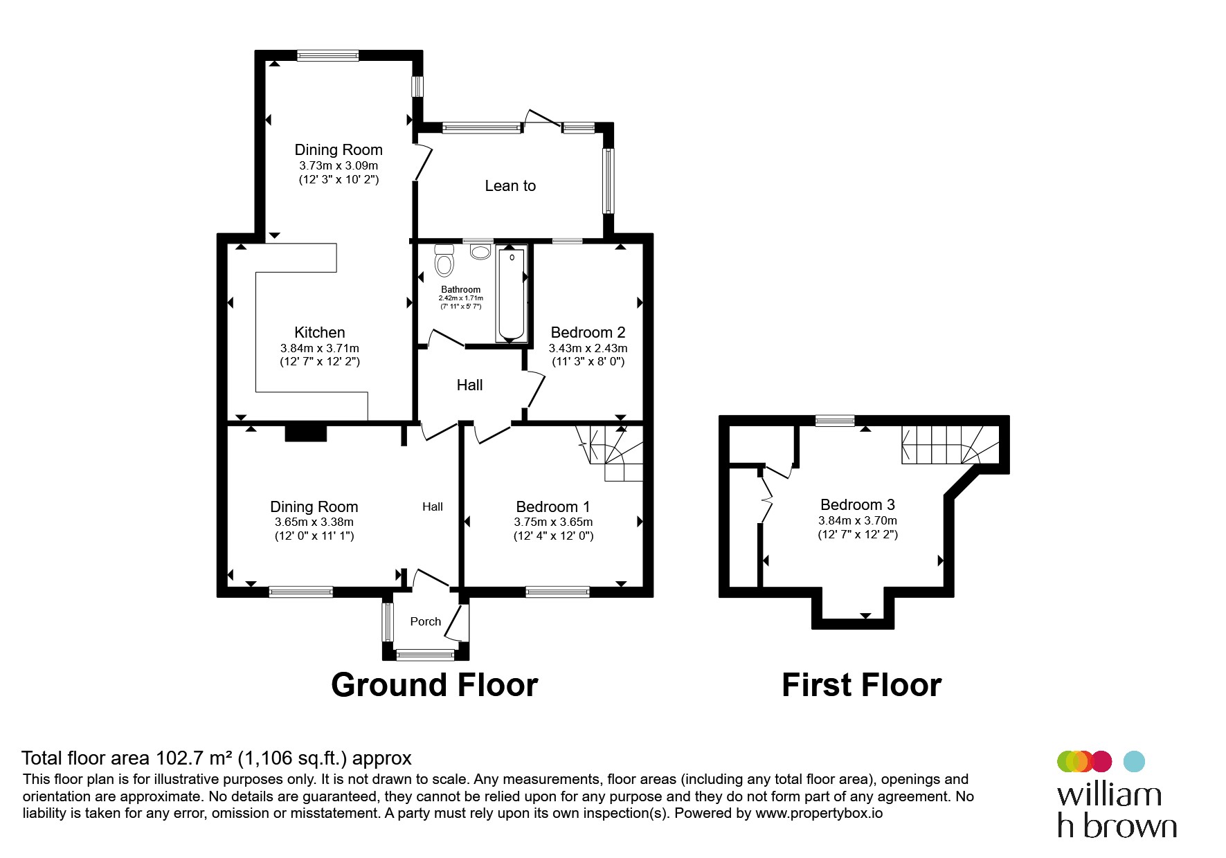 The Hollies, Bradfield Road, Manningtree floorplan