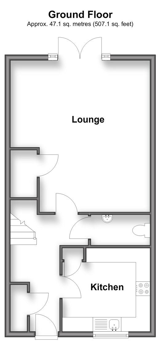 Diggins Grove Woodgate, Chichester floorplan