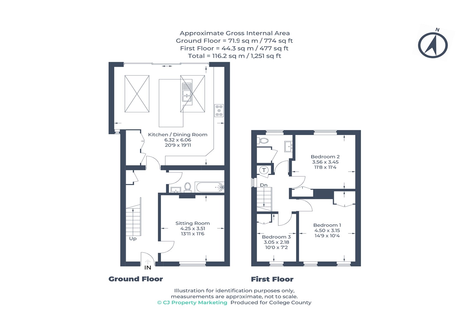 41, Churchill Crescent, Thame floorplan
