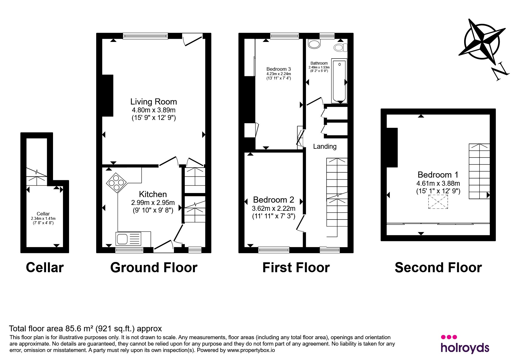 4, Cartmel Road, Keighley floorplan