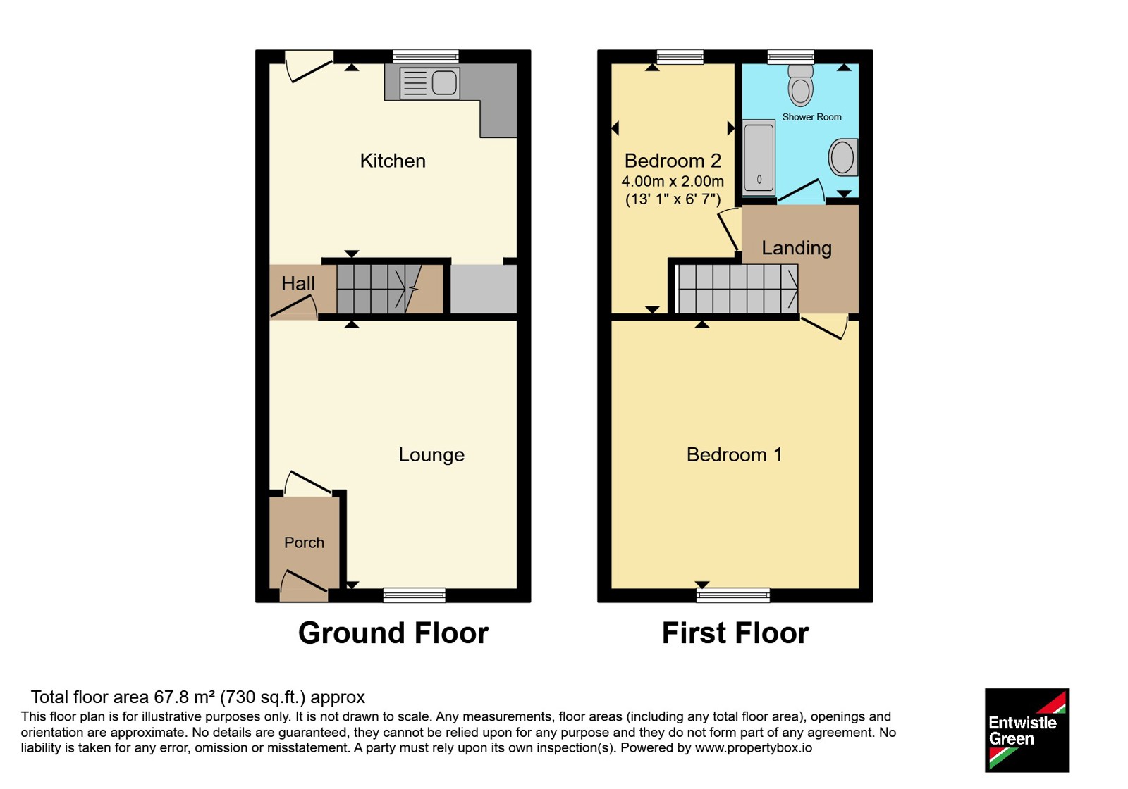 79, Larch Street, Lancashire floorplan