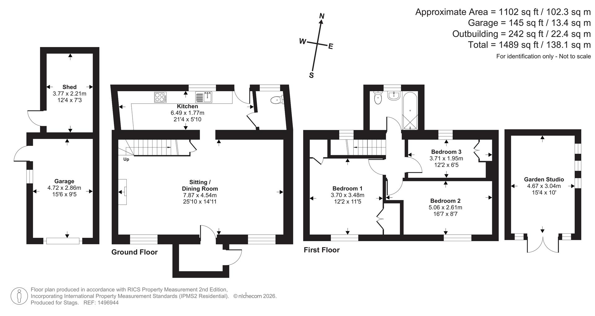 6, Church Street, Merriott floorplan