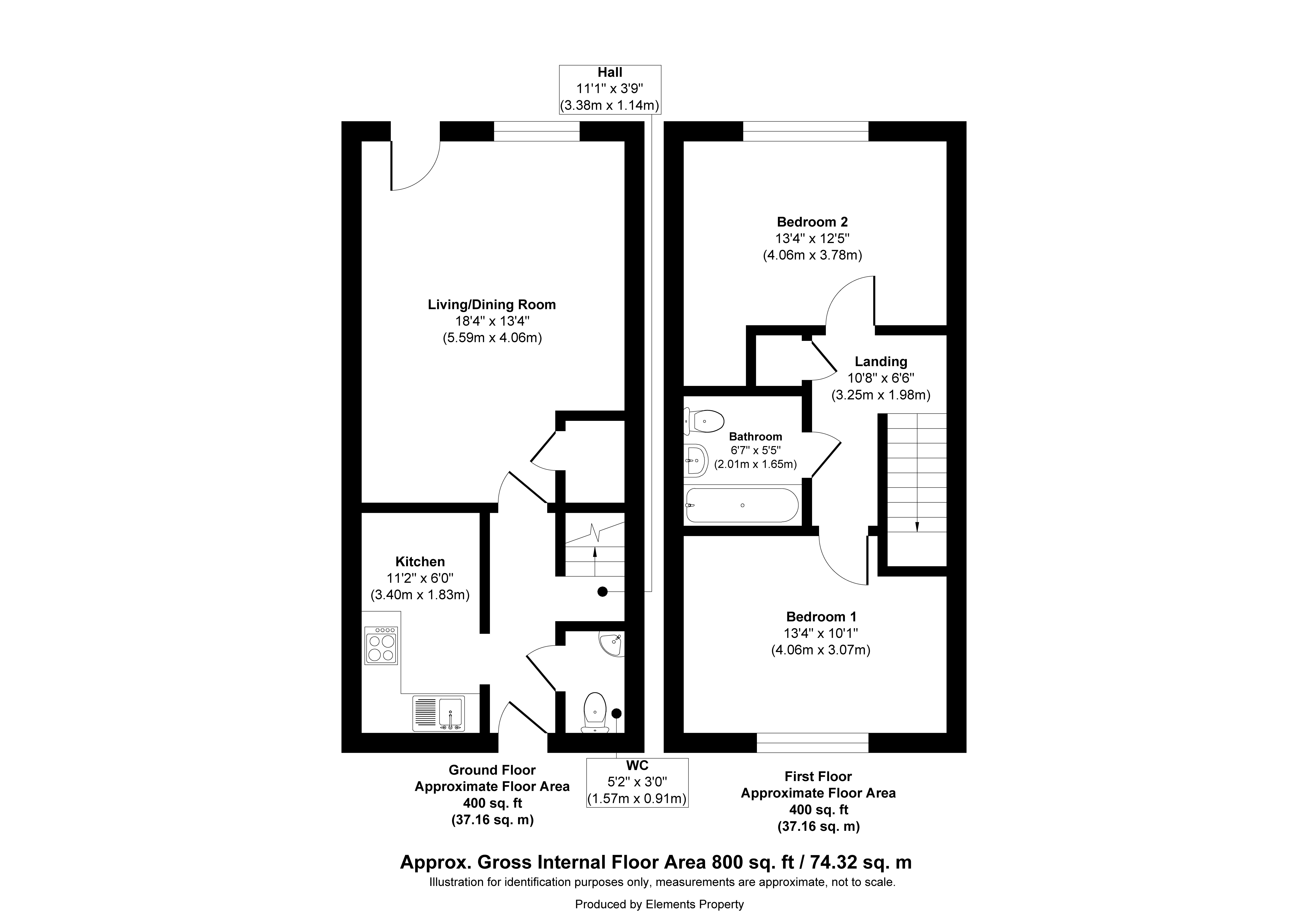 4, Nightjar Close, Farnborough floorplan