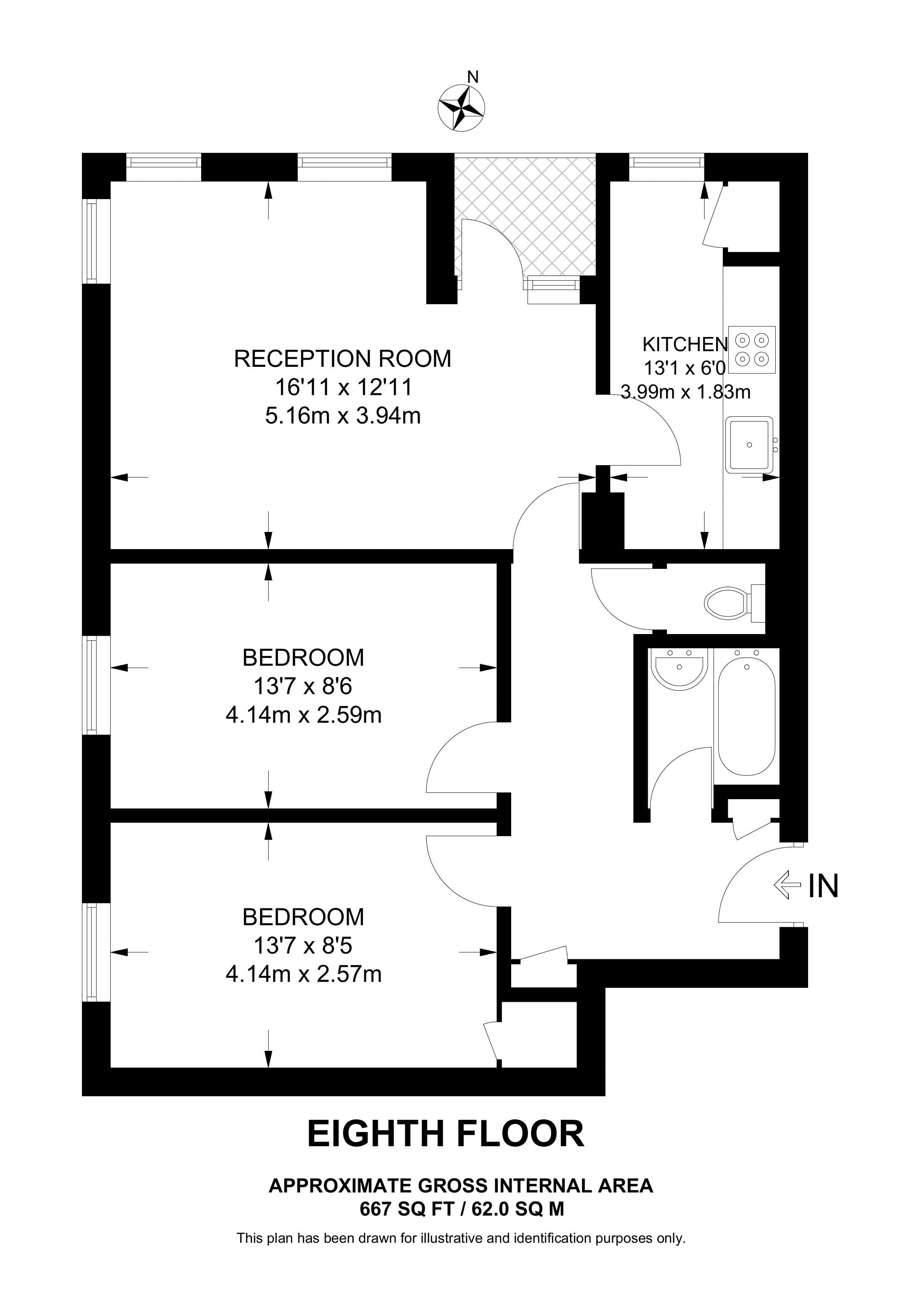 Tillman Street, Tower Hamlets floorplan