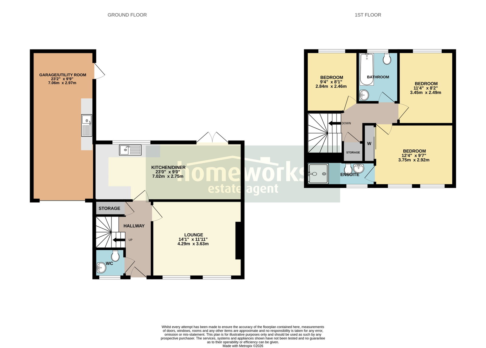 1, Bluebell Way, Norwich floorplan