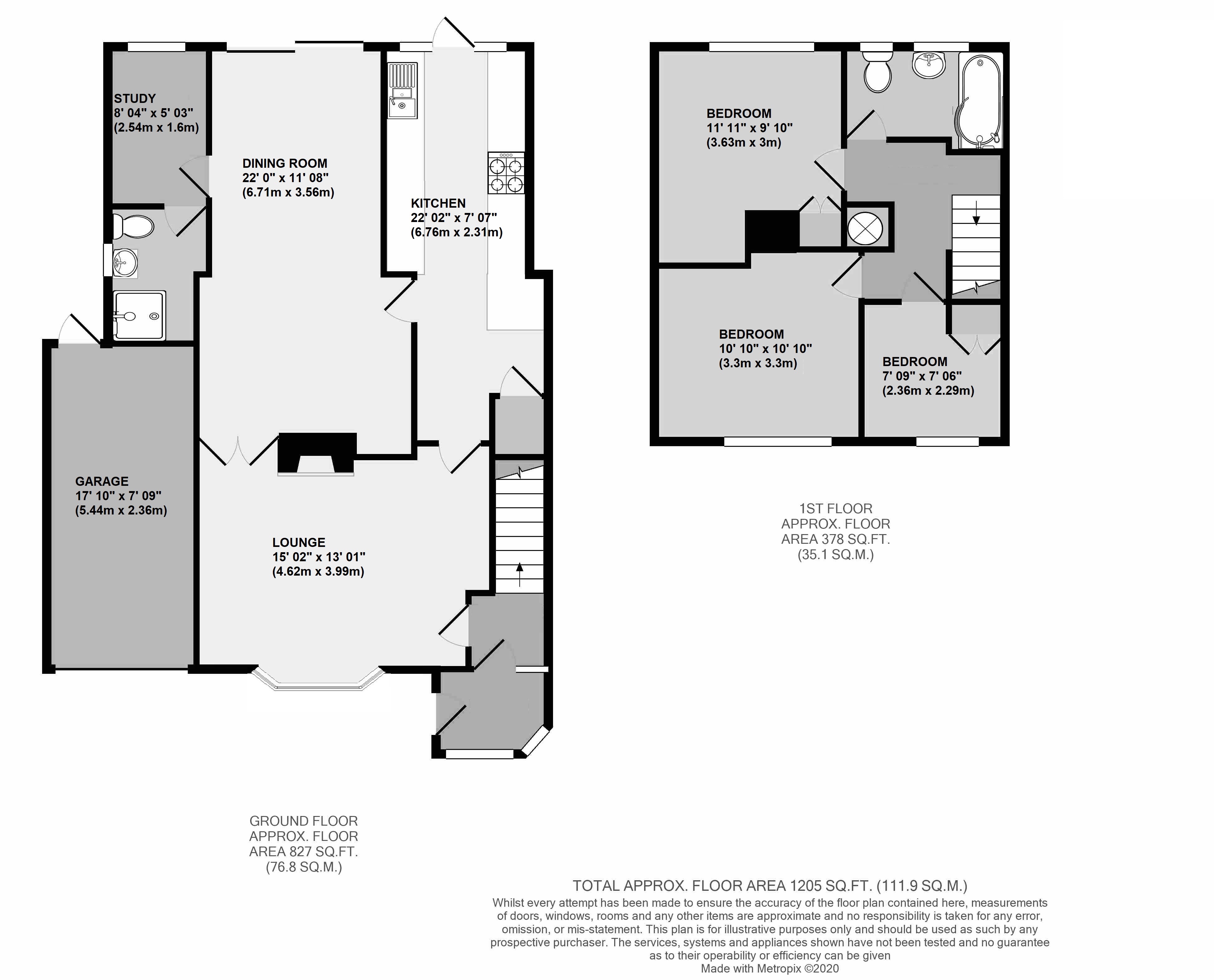 20, Whippendell Way, Orpington floorplan