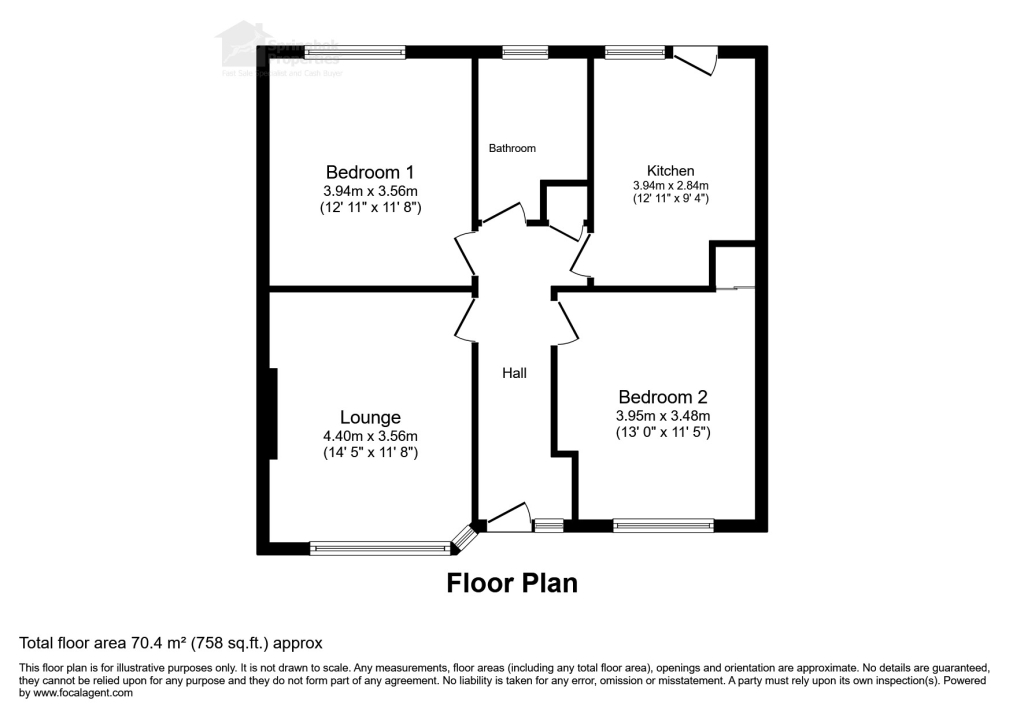 72, Calley Down Crescent, Croydon floorplan