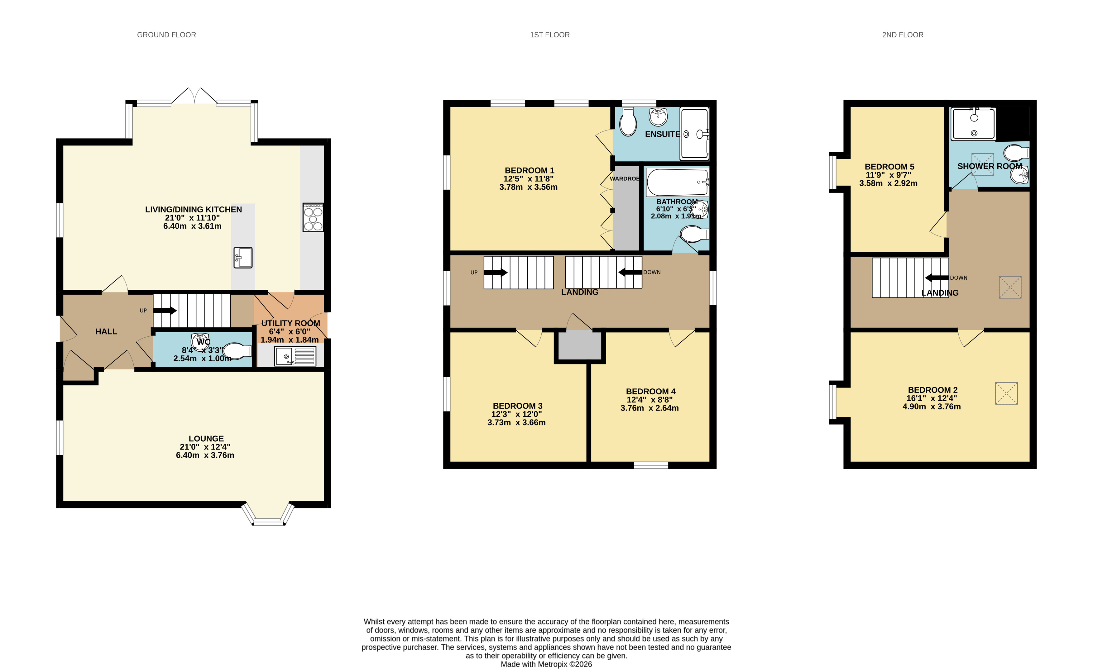 2, Newman Avenue, Molescroft, Beverley floorplan