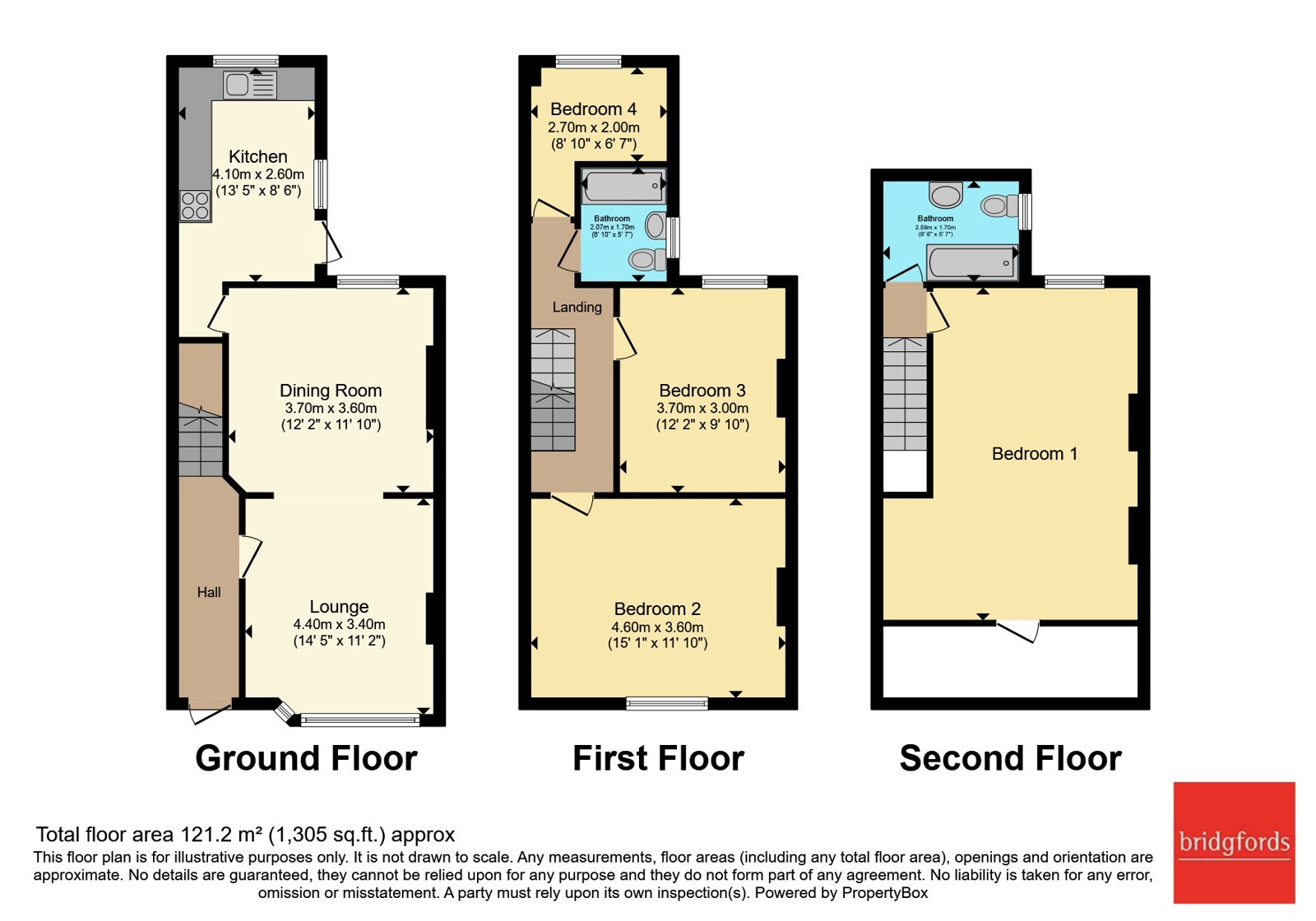 23, Smalldale Avenue, Manchester floorplan
