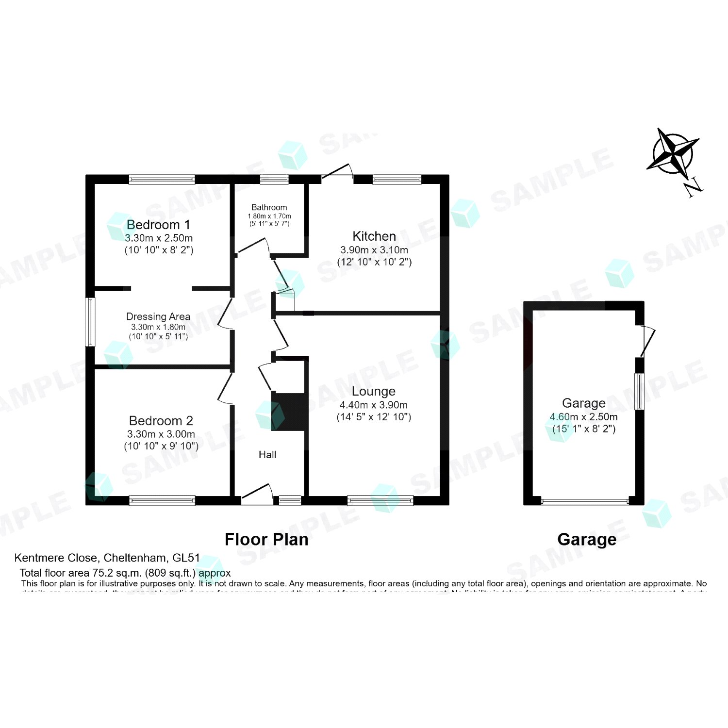 3, Kentmere Close, Kentmere Close floorplan