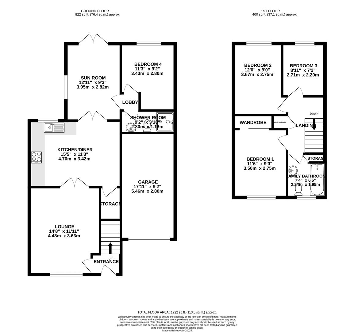 1, Ballacottier Meadow, Douglas floorplan