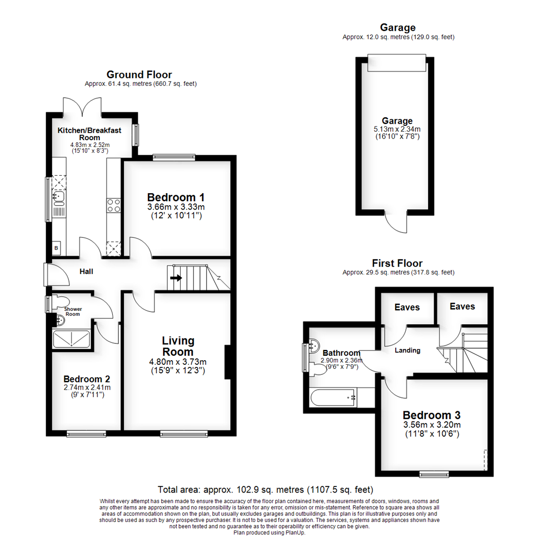 12, North Way, Potterspury floorplan