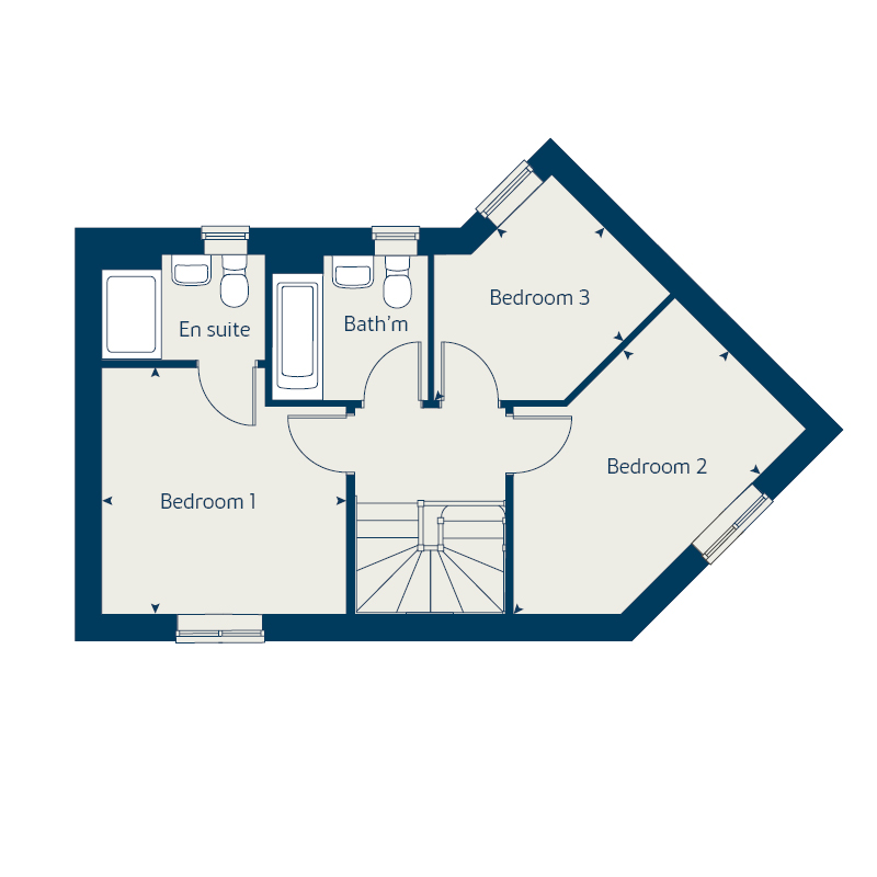 Broadnook Garden Village, Leicester floorplan