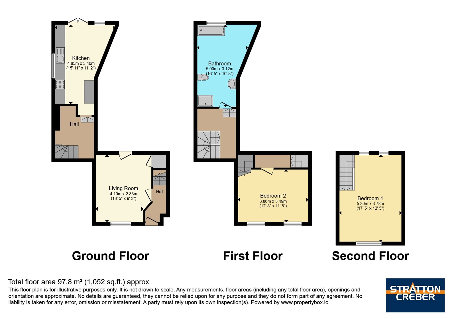 Church Lane, Cornwall floorplan