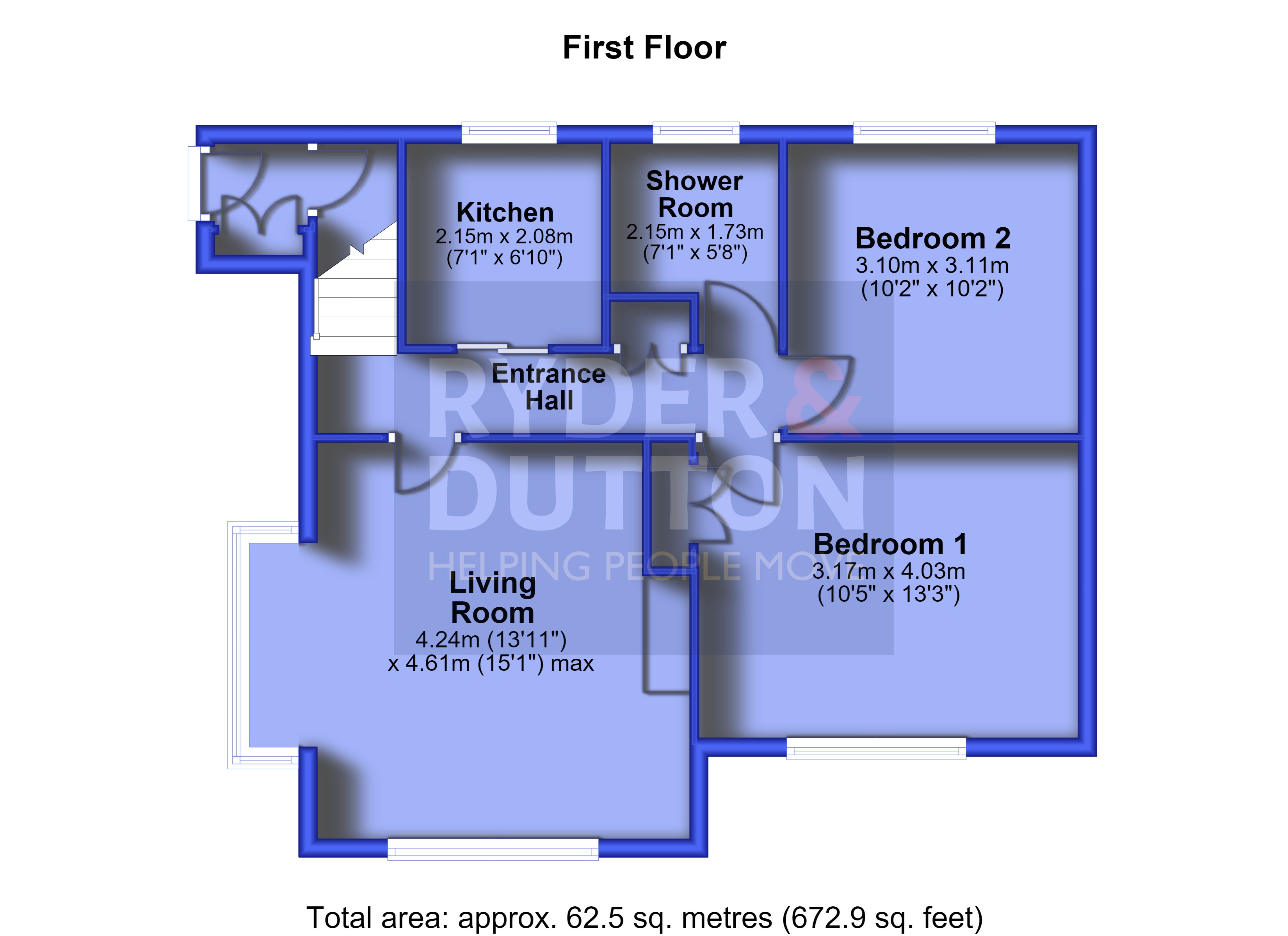1A,, The Drive, West Yorkshire floorplan
