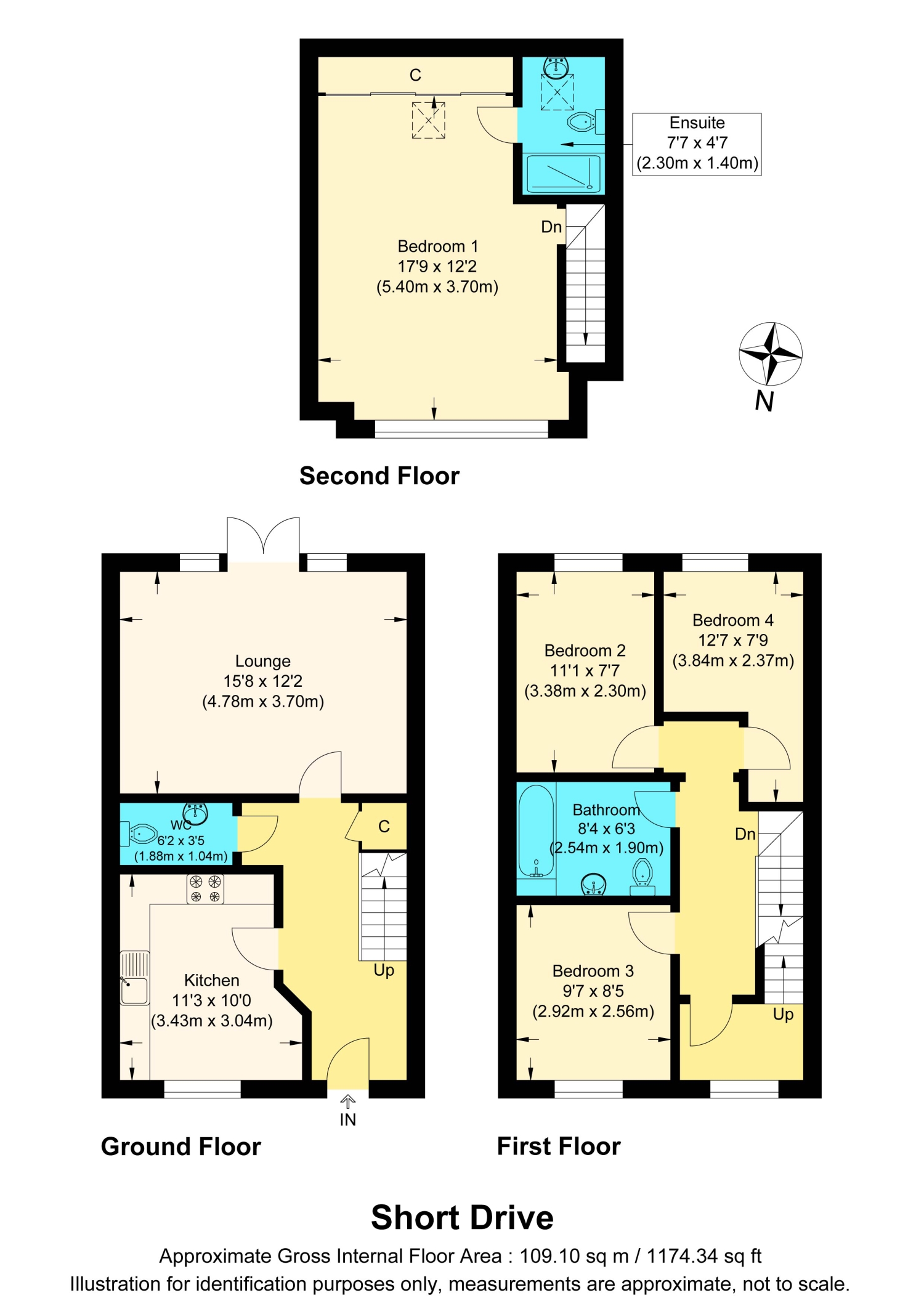 7, Short Drive, Cambridge floorplan