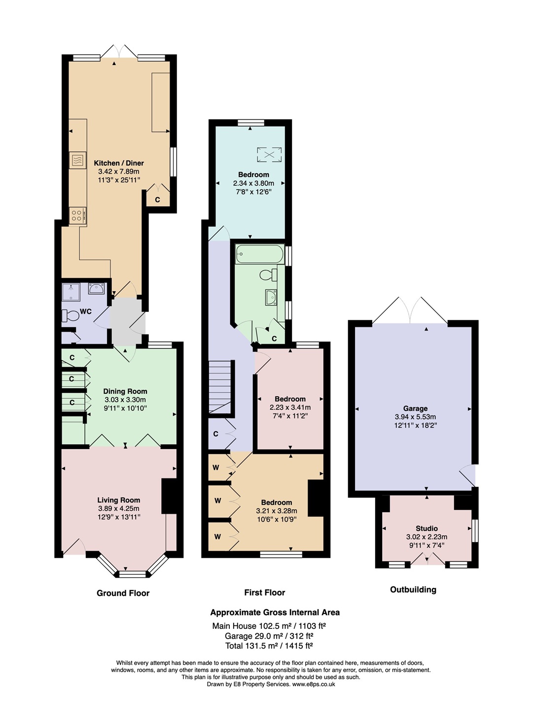 West View, Iffley floorplan