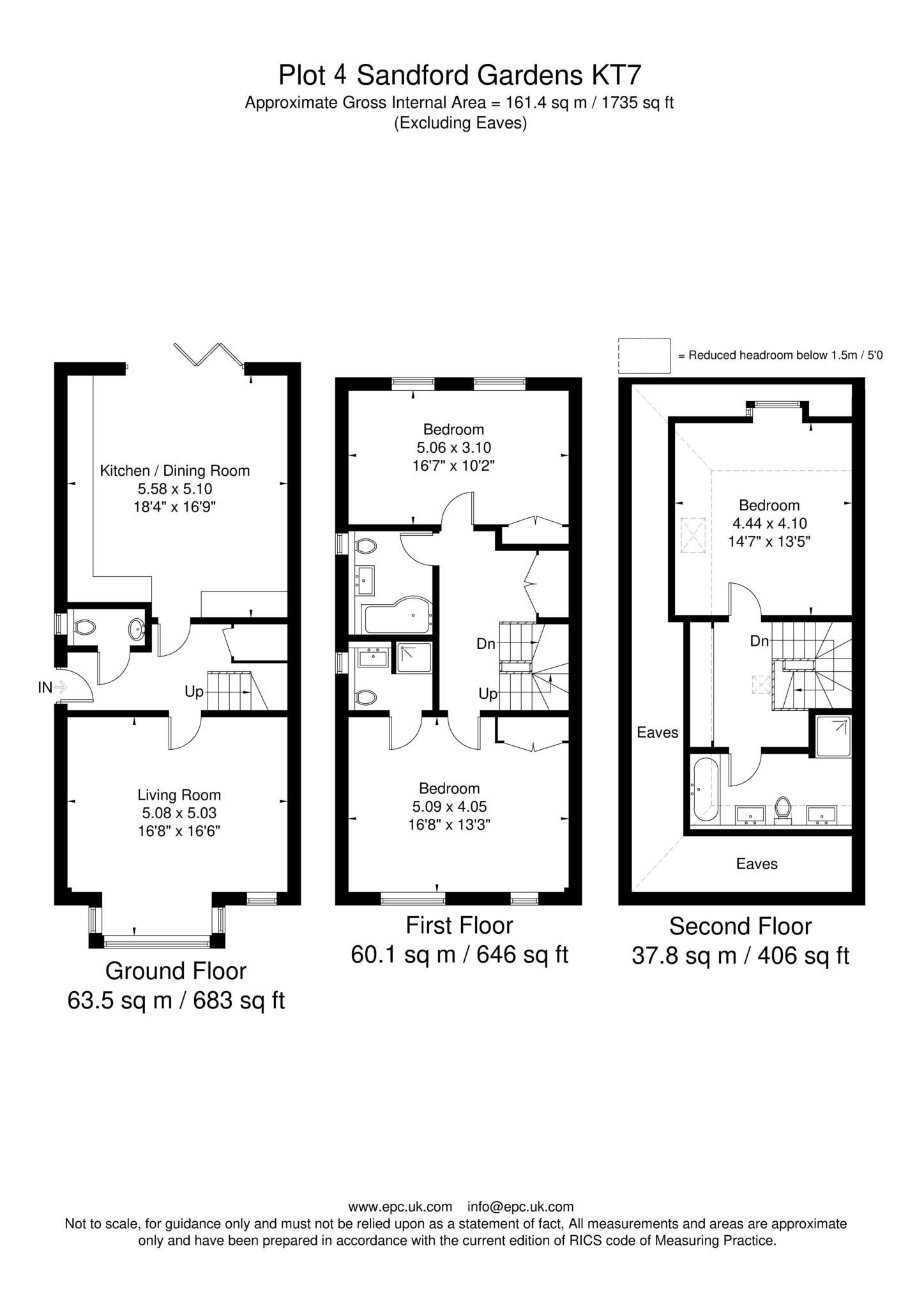 Sandford Gardens, Embercourt Road, Thames Ditton, Surrey KT7, 3 Bedroom ...