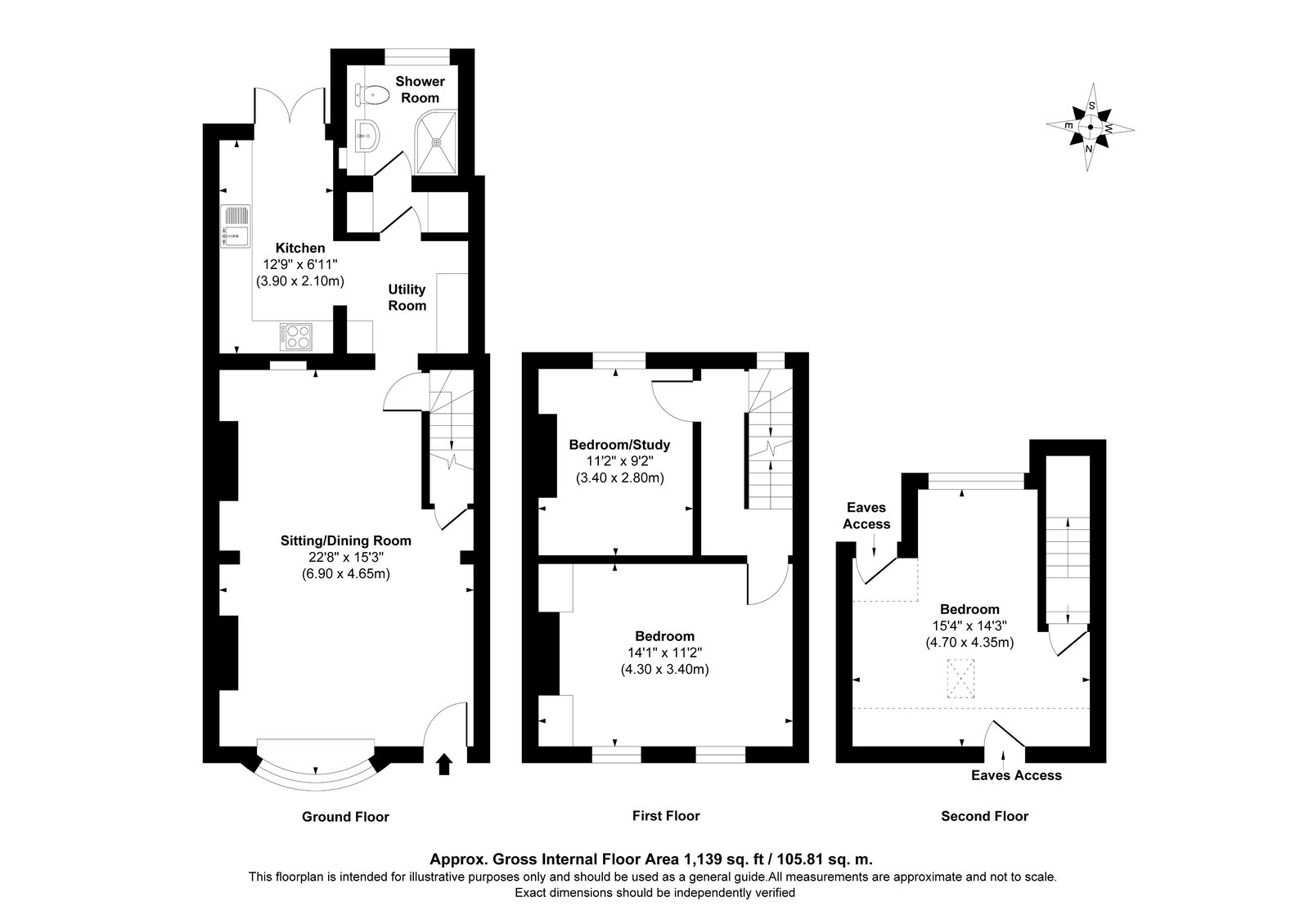 3, Mead Road, Edenbridge floorplan