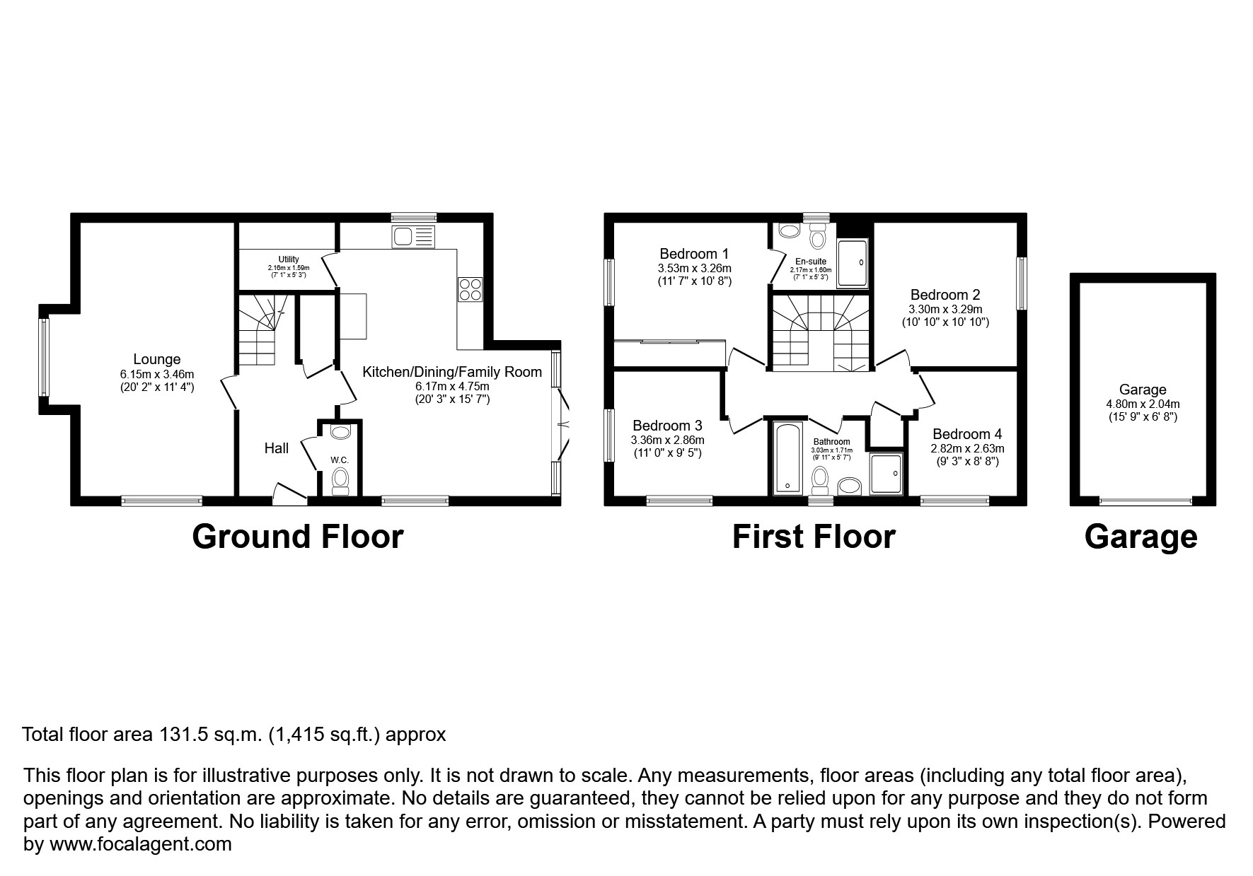 36, Millis Road, Carterton floorplan