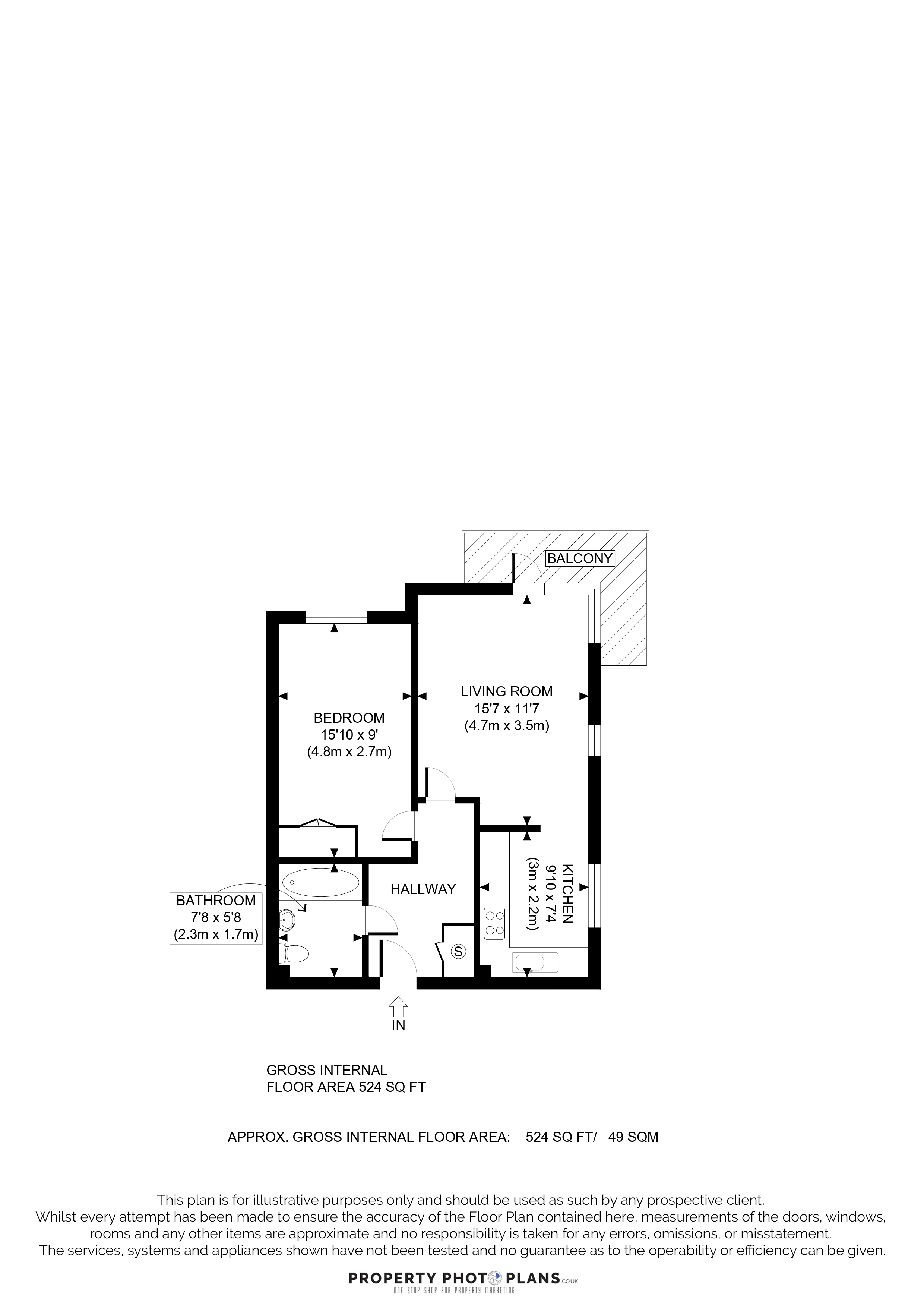 Copy, 5, Moon House, Harrow floorplan
