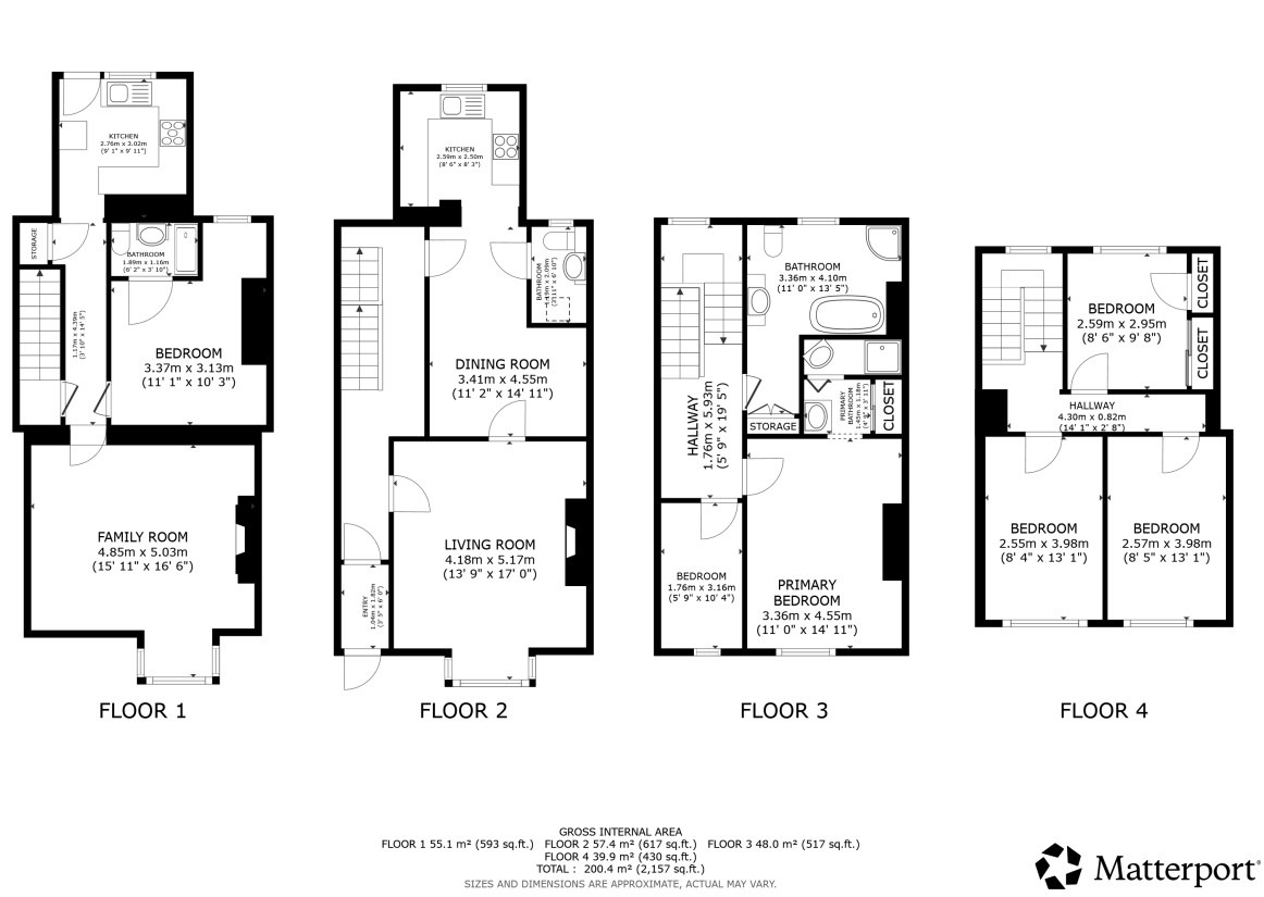 12 Seafield Terrace, South Shields, Tyne and Wear floorplan