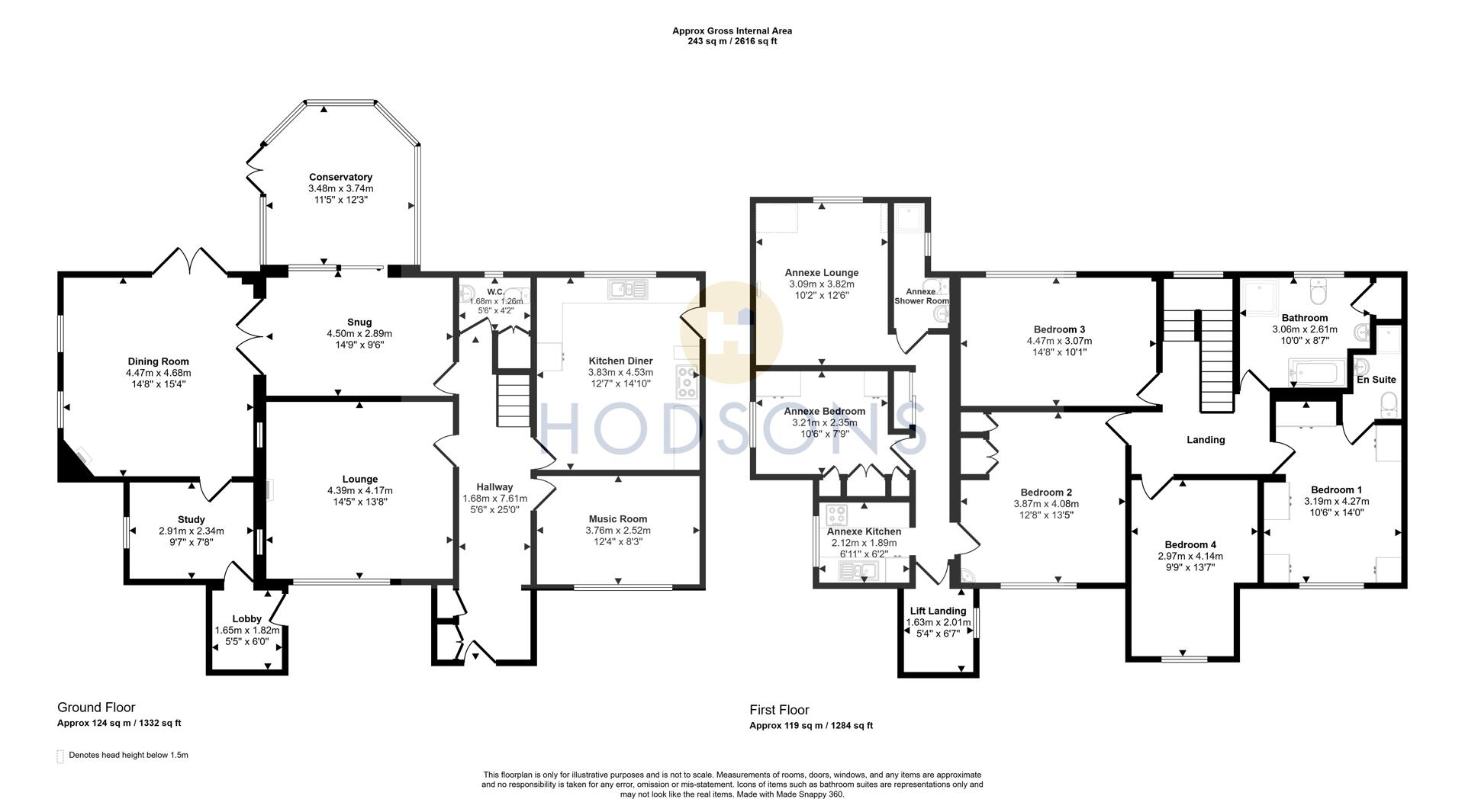 20, Henley Avenue, Dewsbury floorplan