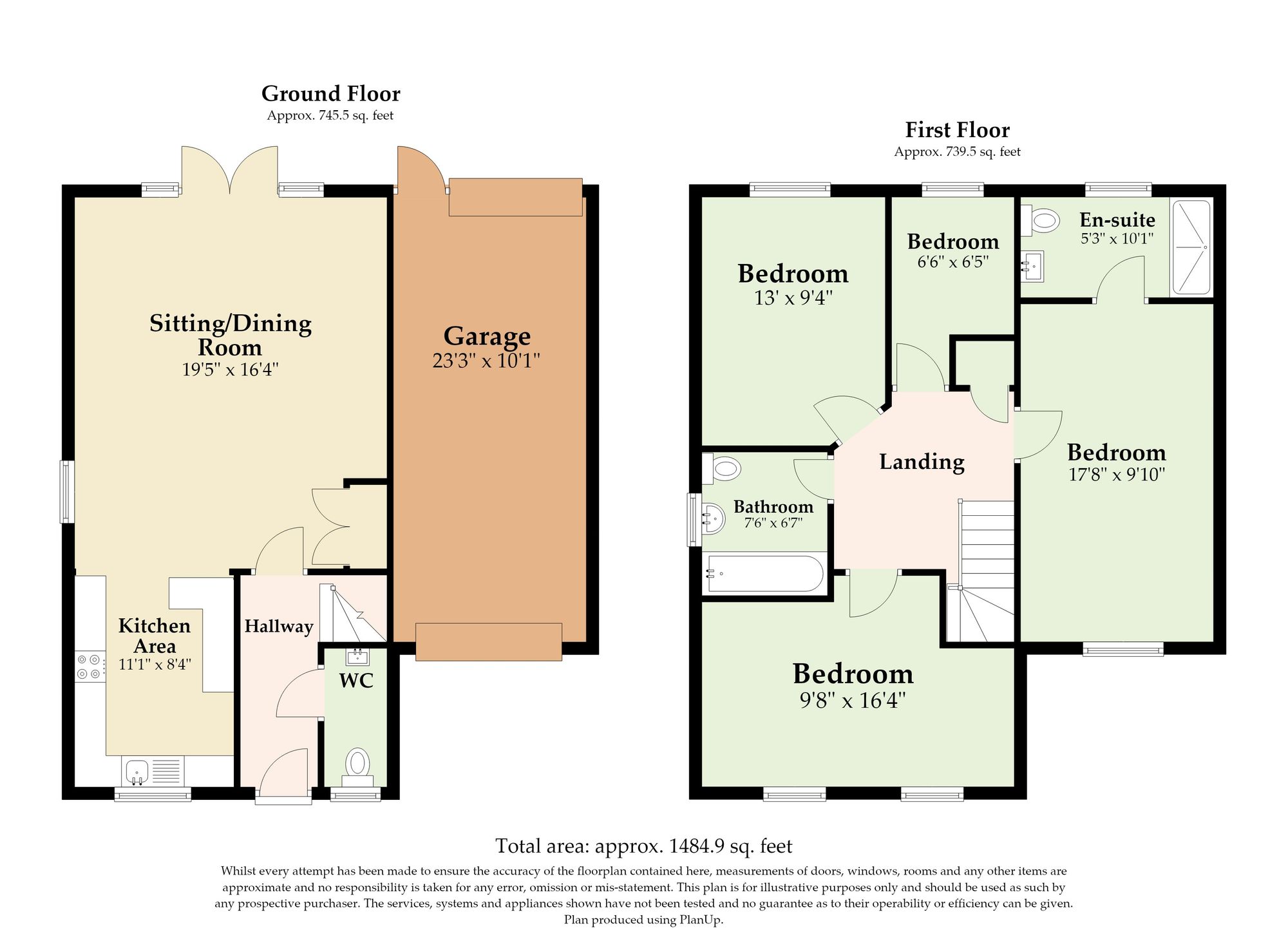 15, Shearing Street, Bury St. Edmunds floorplan
