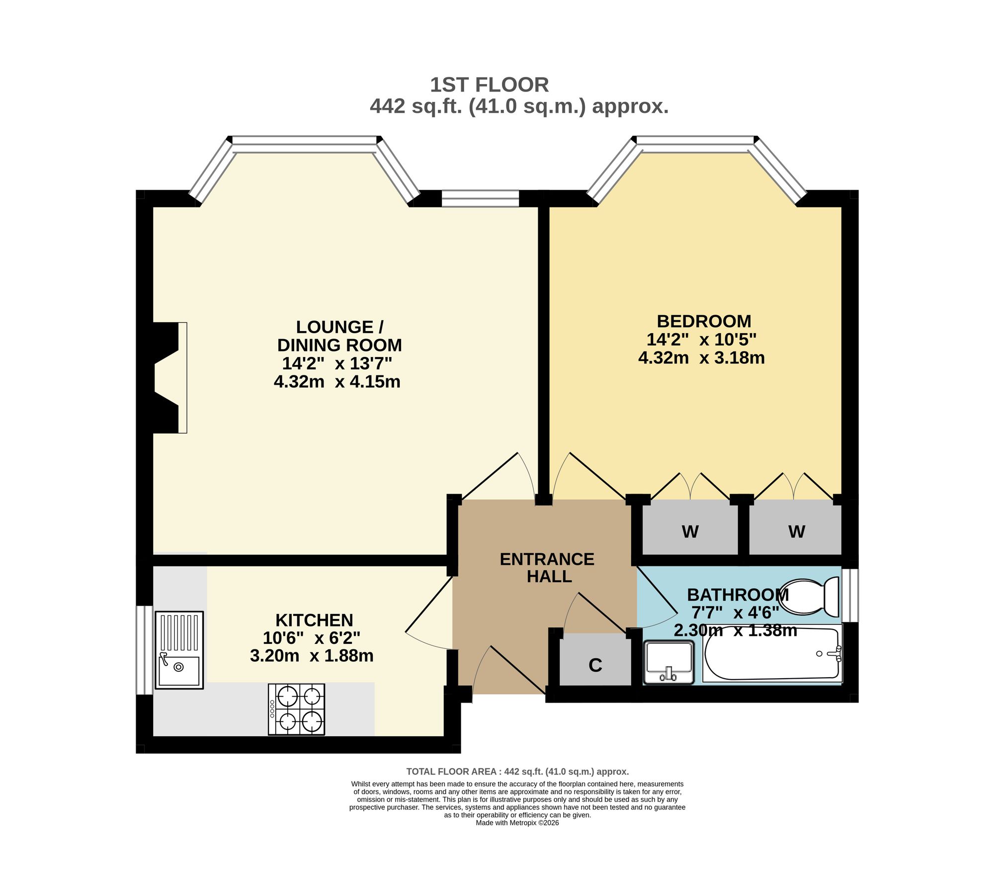 60 Temple Avenue, London floorplan