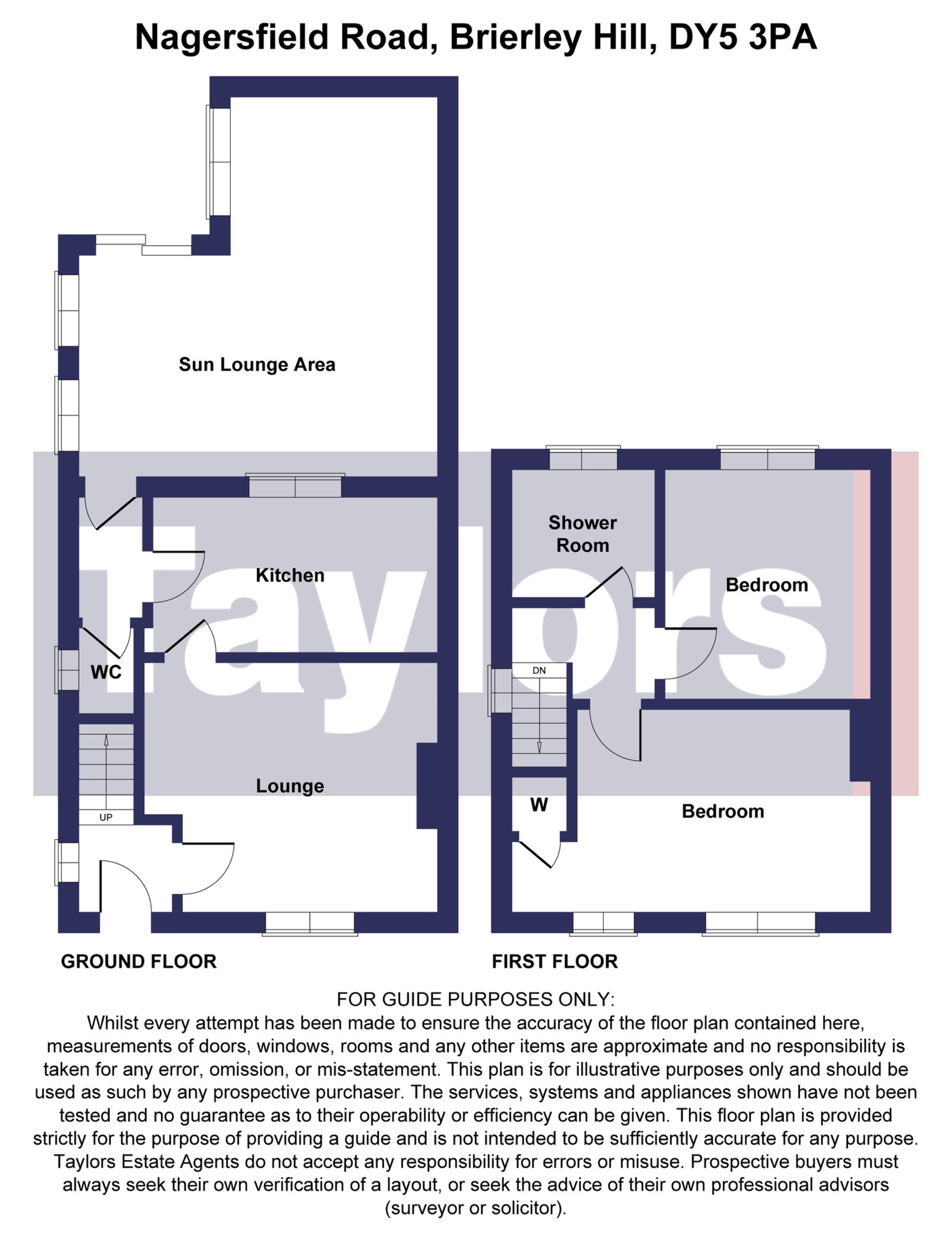 64, Nagersfield Road, Brierley Hill floorplan