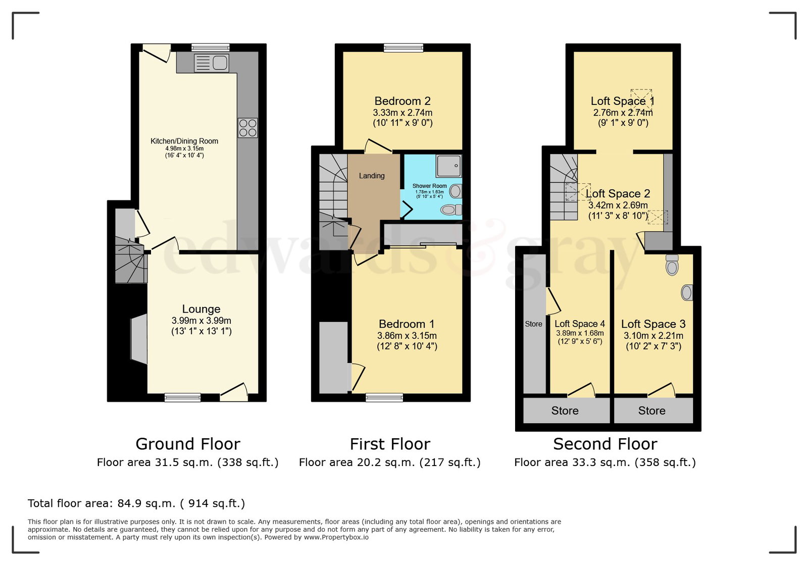 1 The Arches, 16 High Street, Coleshill floorplan
