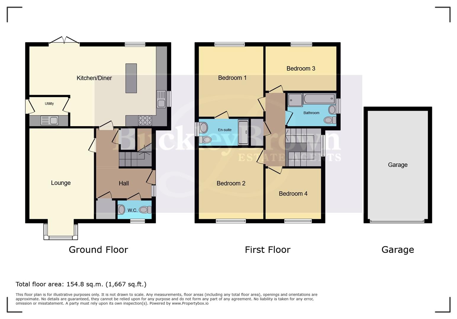 38, Michaelwood Way, Chesterfield floorplan
