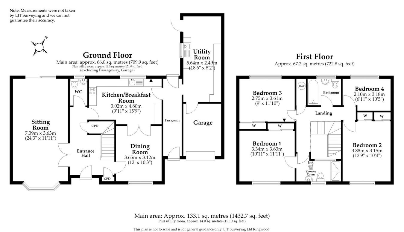 9, Cannon Hill Gardens, Wimborne floorplan