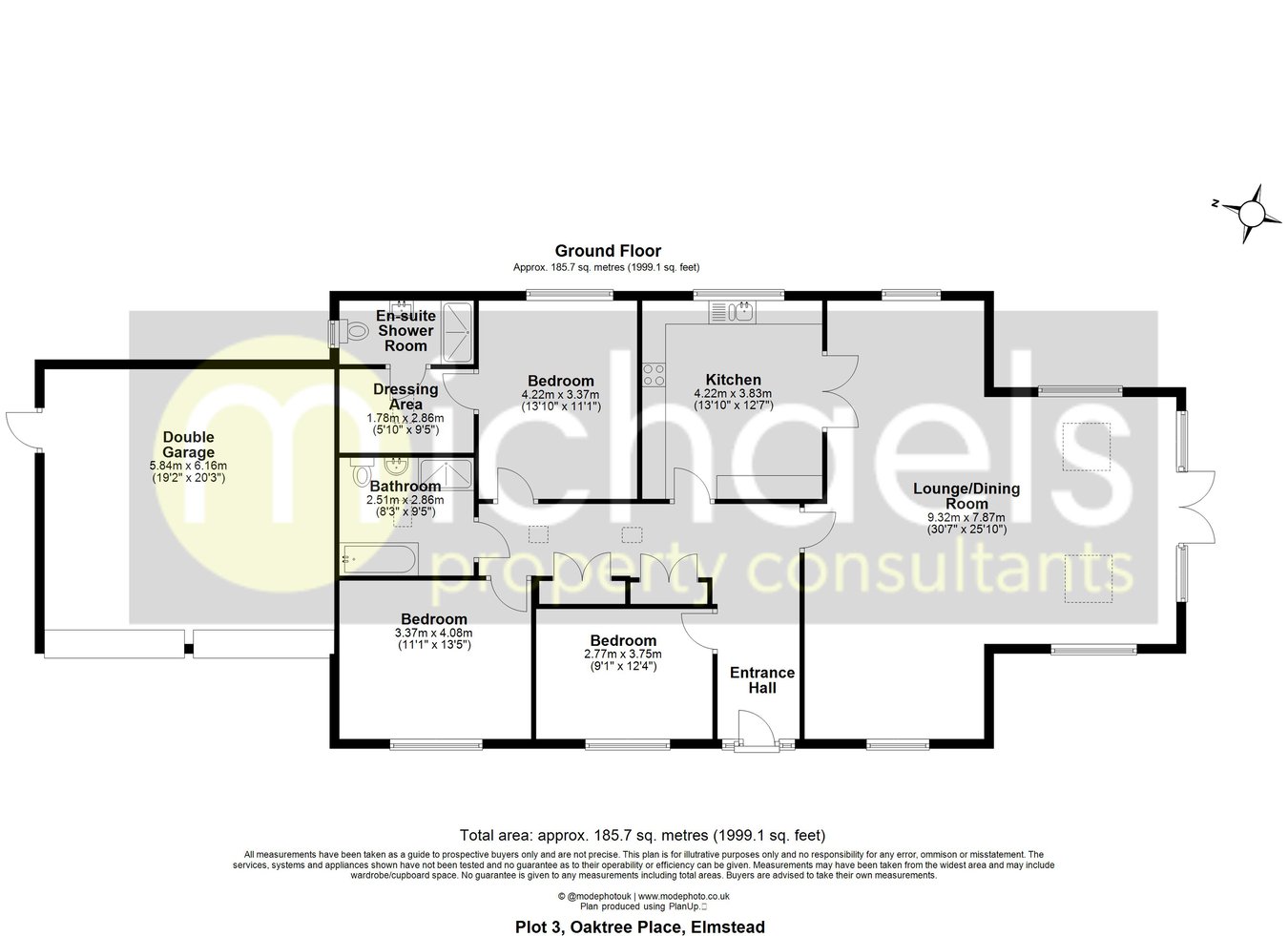 3, Oaktree Place, Colchester floorplan