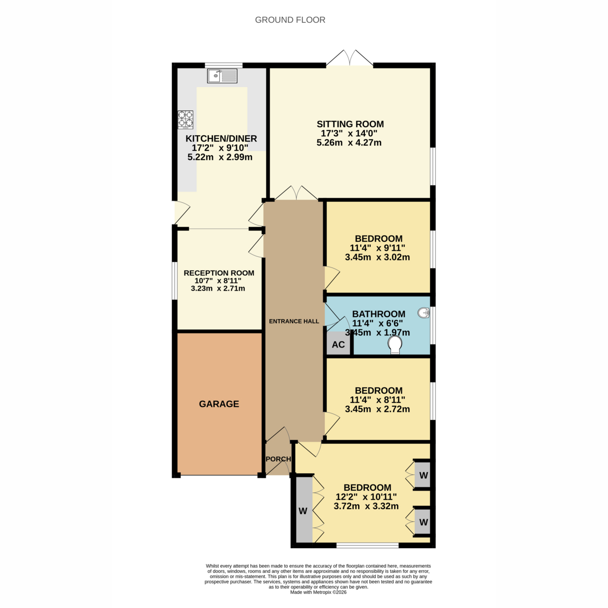 2, Cogdeane Road, Poole floorplan