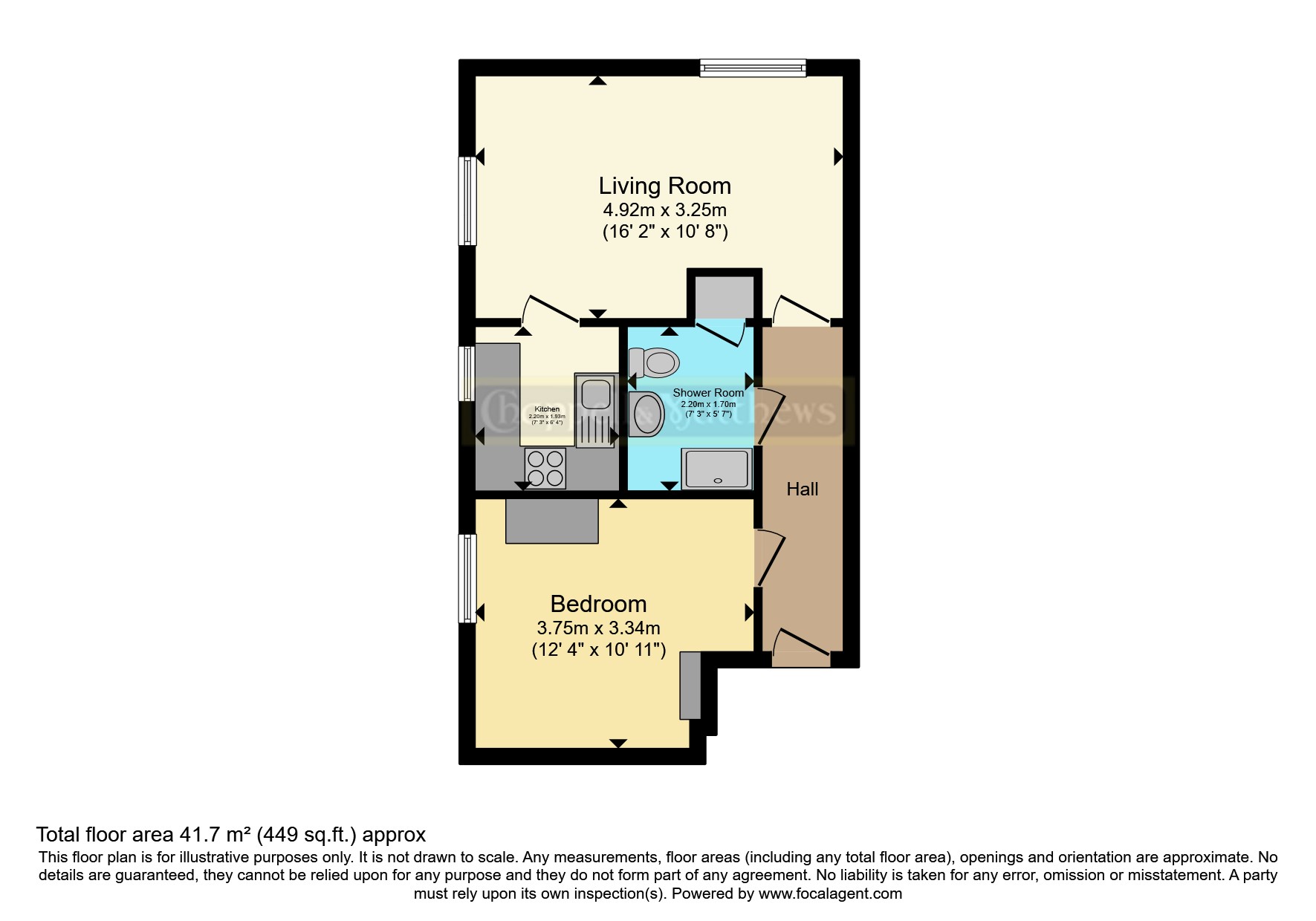 Flat 5 The Grange,, Saville Road, Bristol floorplan