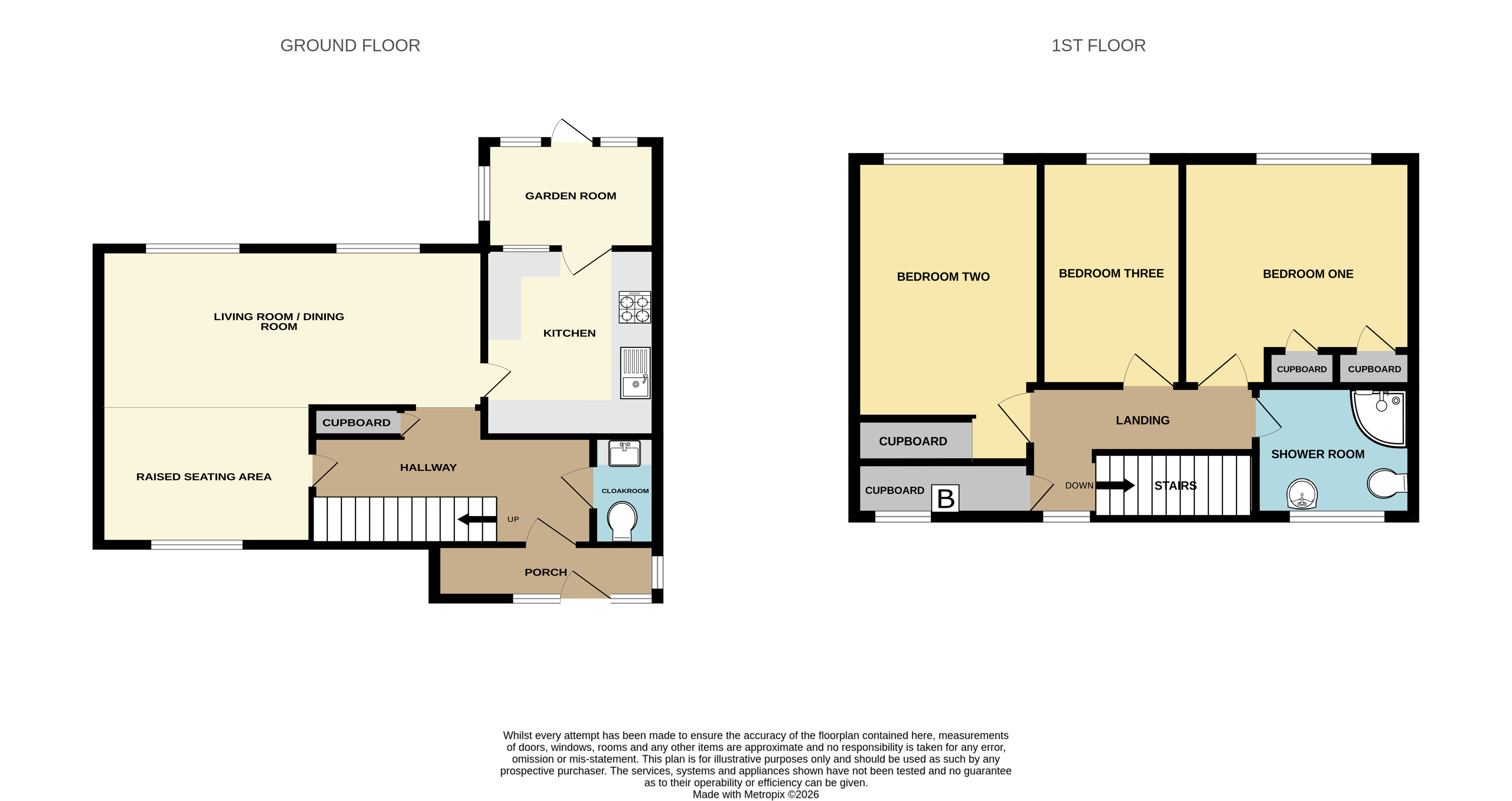 38, Cunningham Close, Shoeburyness floorplan