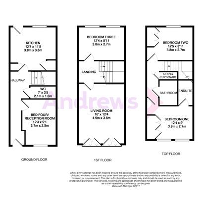 4 Bedrooms Terraced house to rent in Thackeray, Horfield BS7