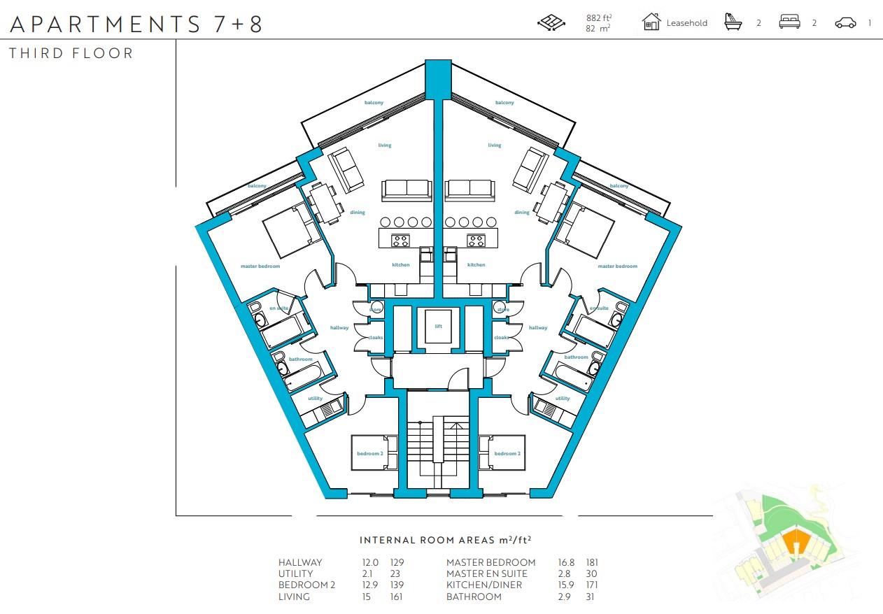 11 Gwel Trebarwith, East Street, Newquay floorplan