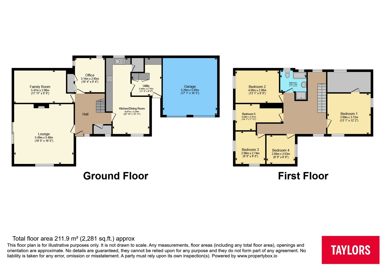 5, Mayfields, Bedfordshire floorplan