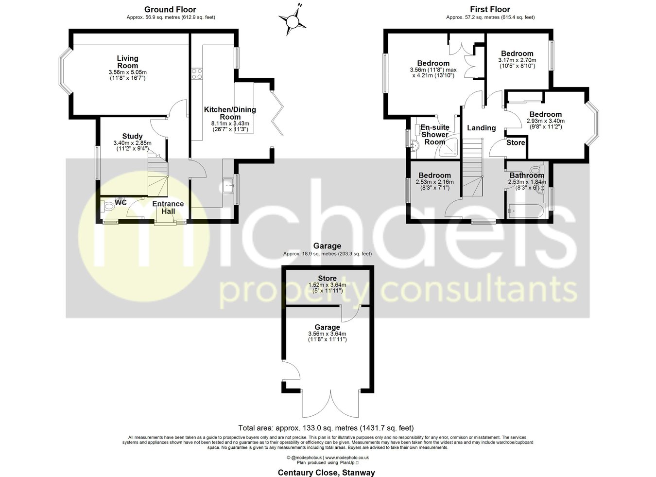 30, Centaury Close, Colchester floorplan