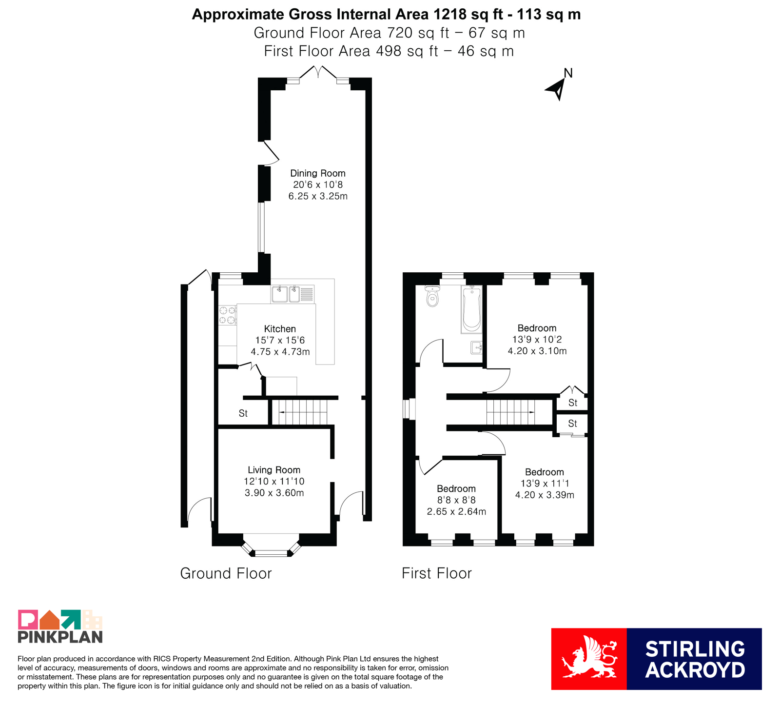 41, Crown Street, Surrey floorplan