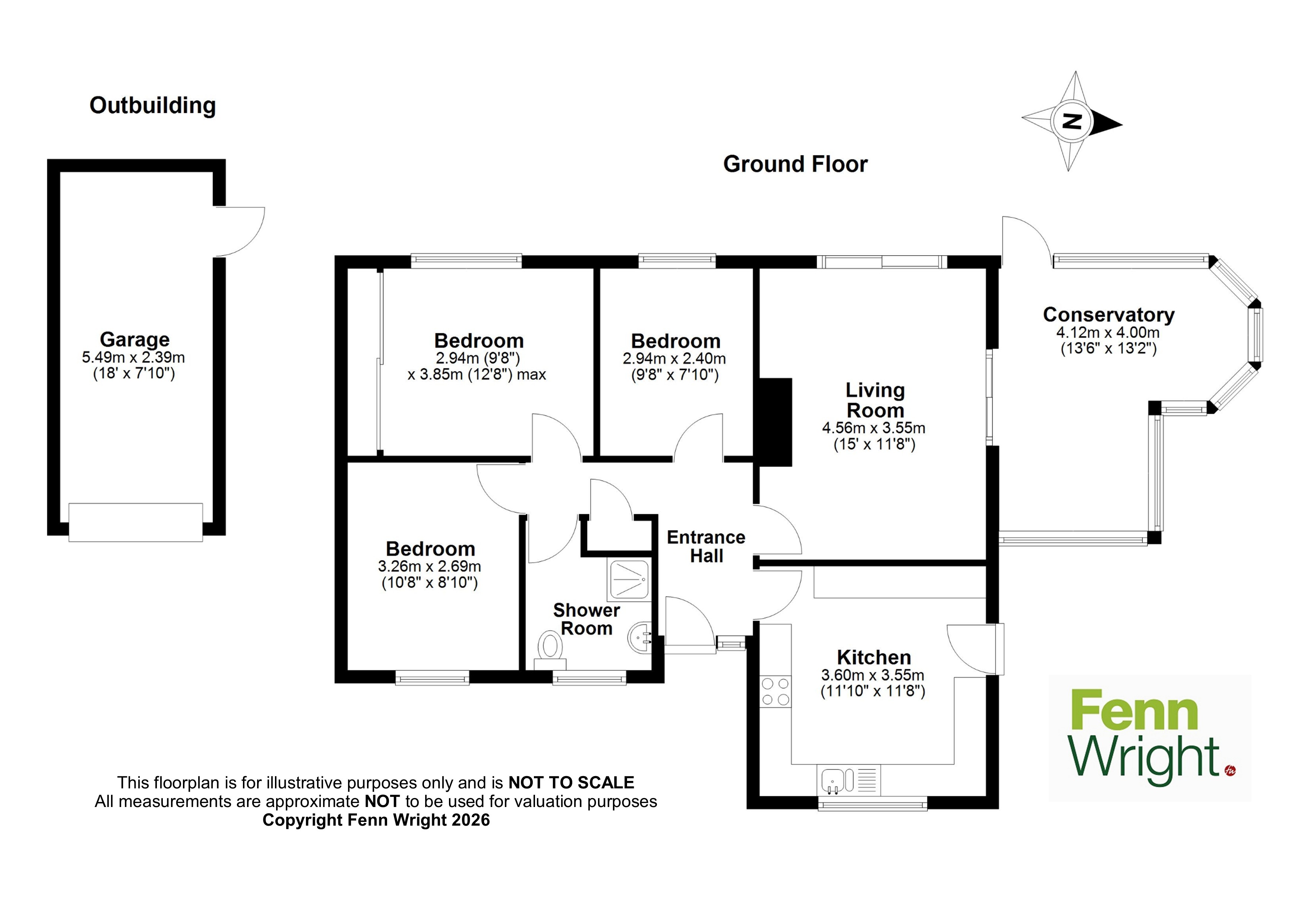Ambleside, 21A Bradbrook Cottages,, Armoury Road, Colchester floorplan