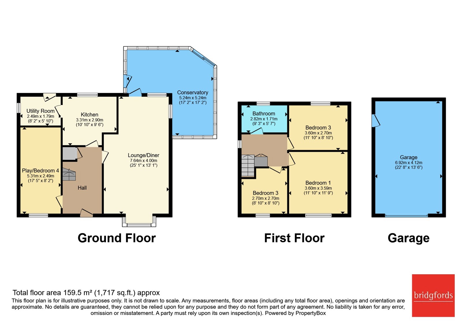 5, Oak Tree Close, Cheshire floorplan