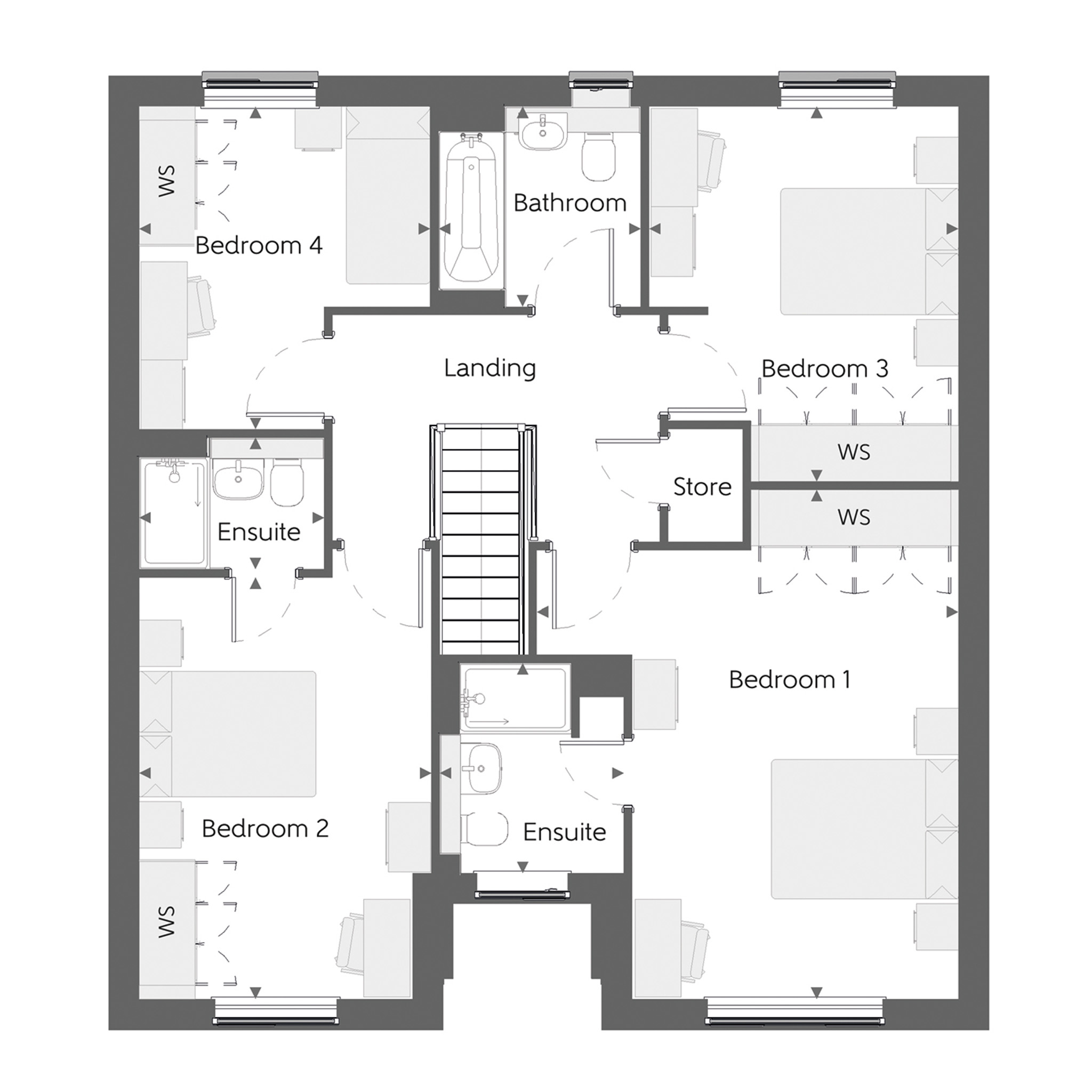 367, Rotary Way, Hartlepool floorplan