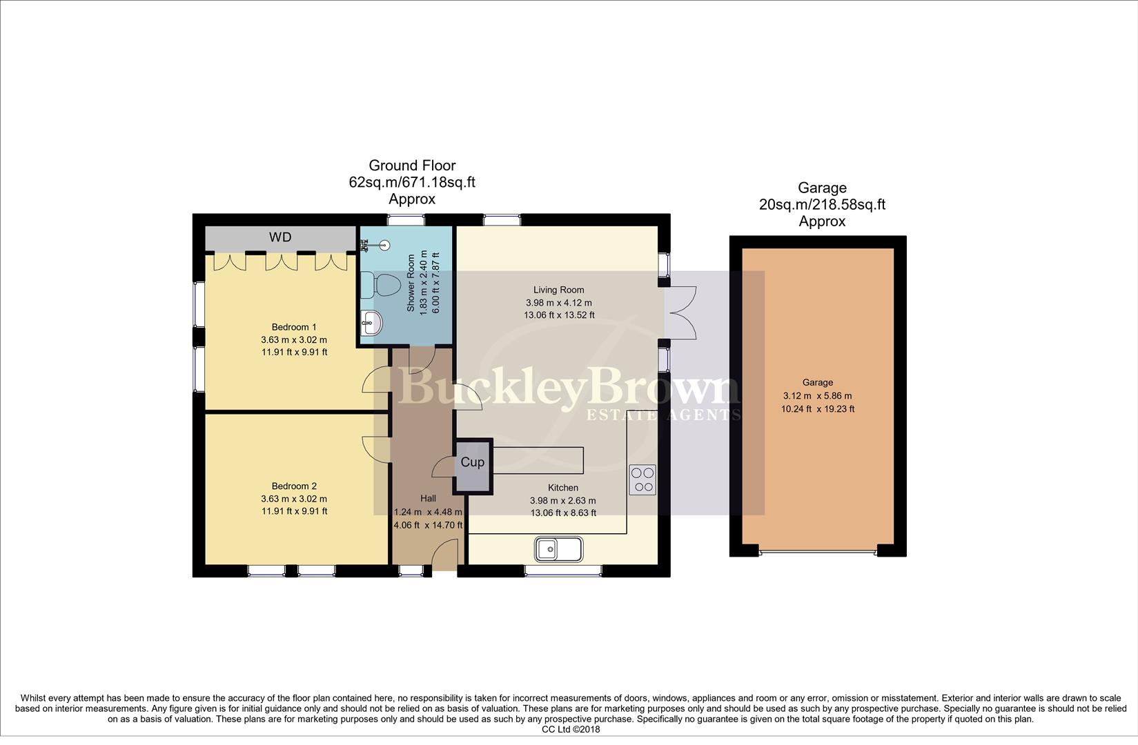 24, The Grange, Mansfield floorplan