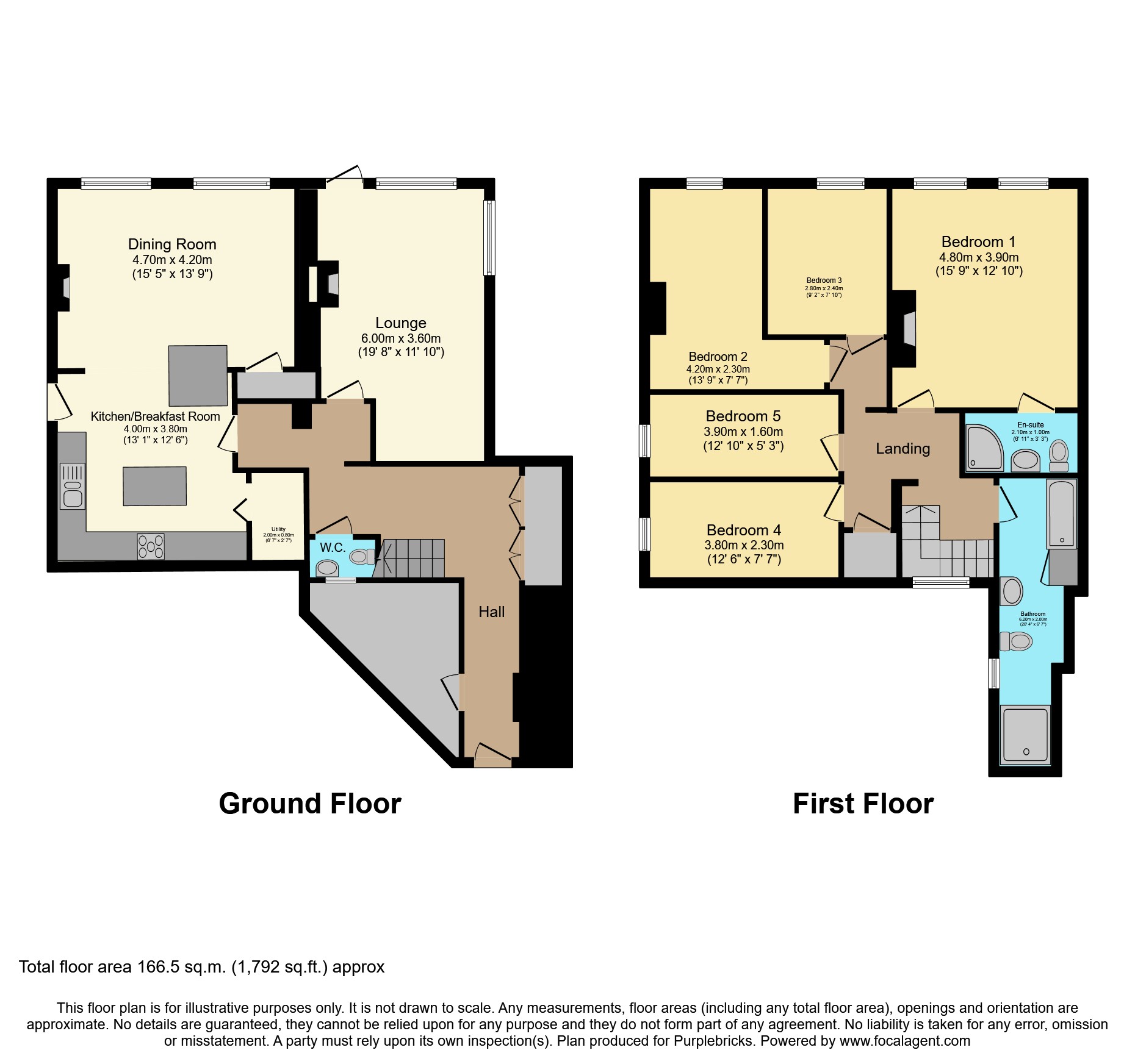 68, Town Street, Duffield floorplan
