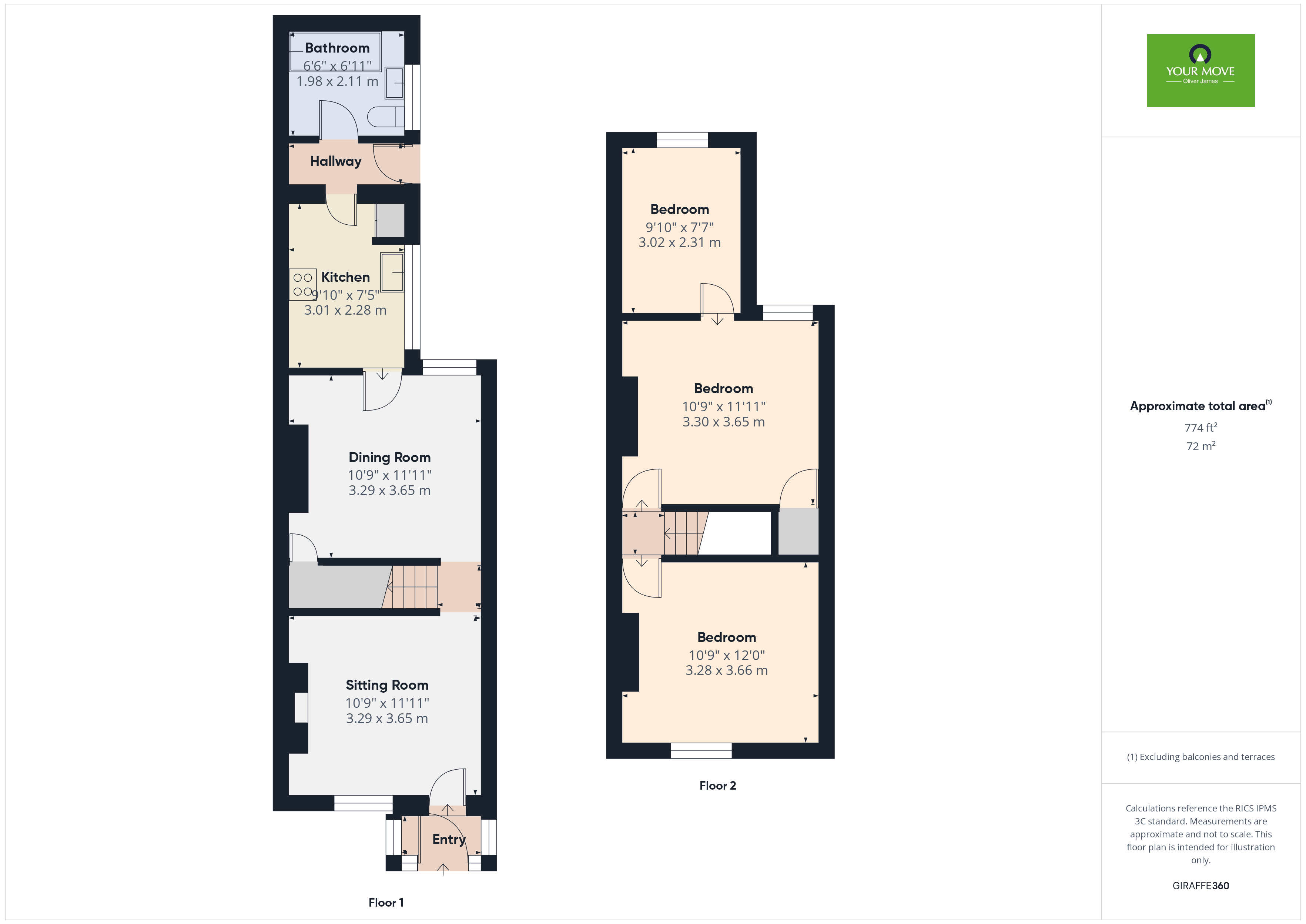 40, St. Benedicts Road, Suffolk floorplan