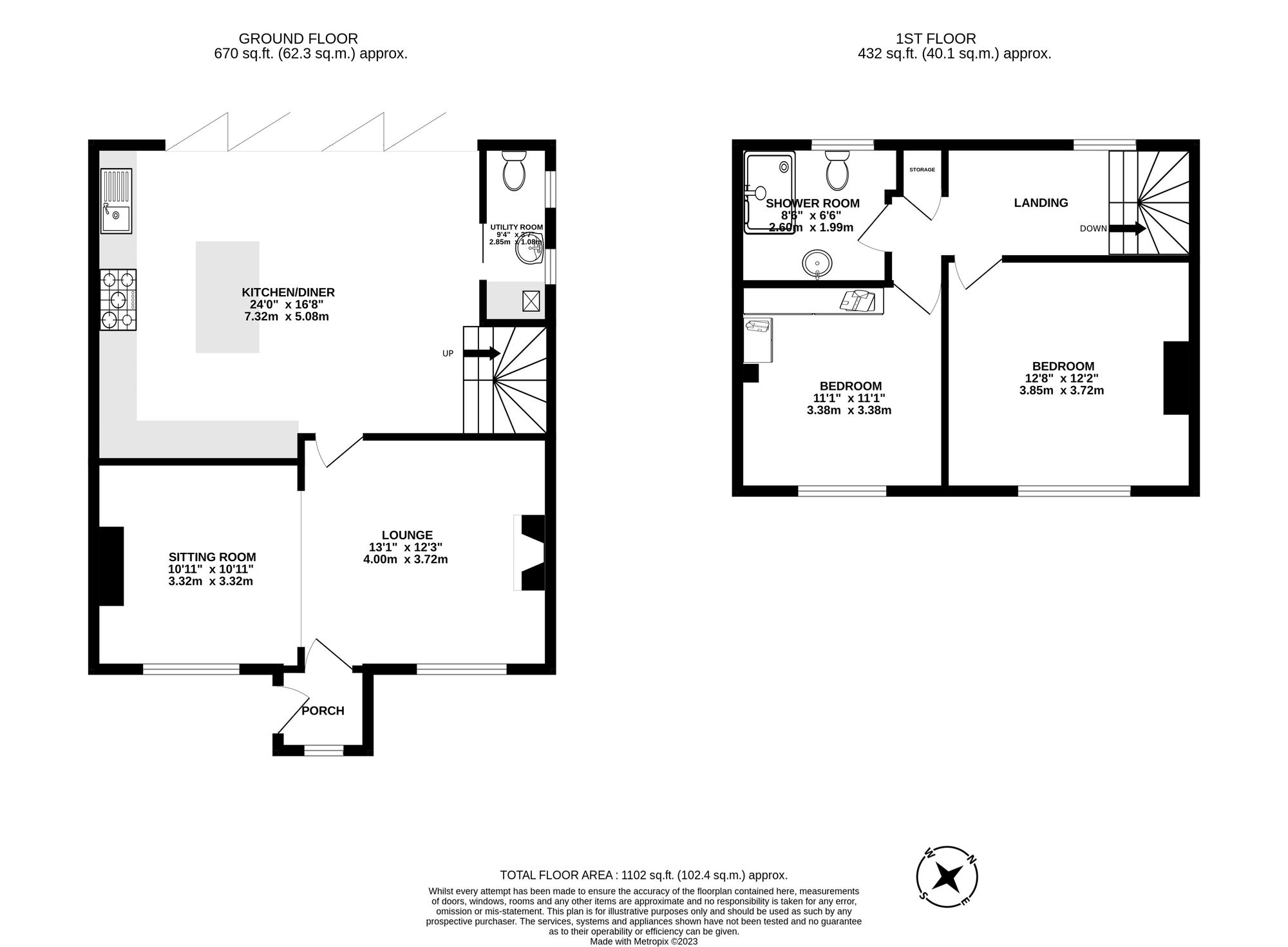 36 Bradley Lane, Chorley floorplan