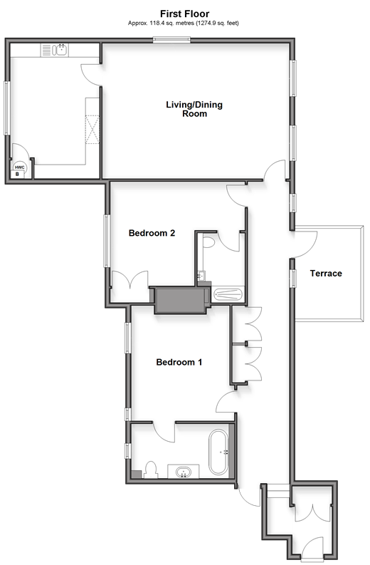 North Frith Park Hadlow, Tonbridge floorplan
